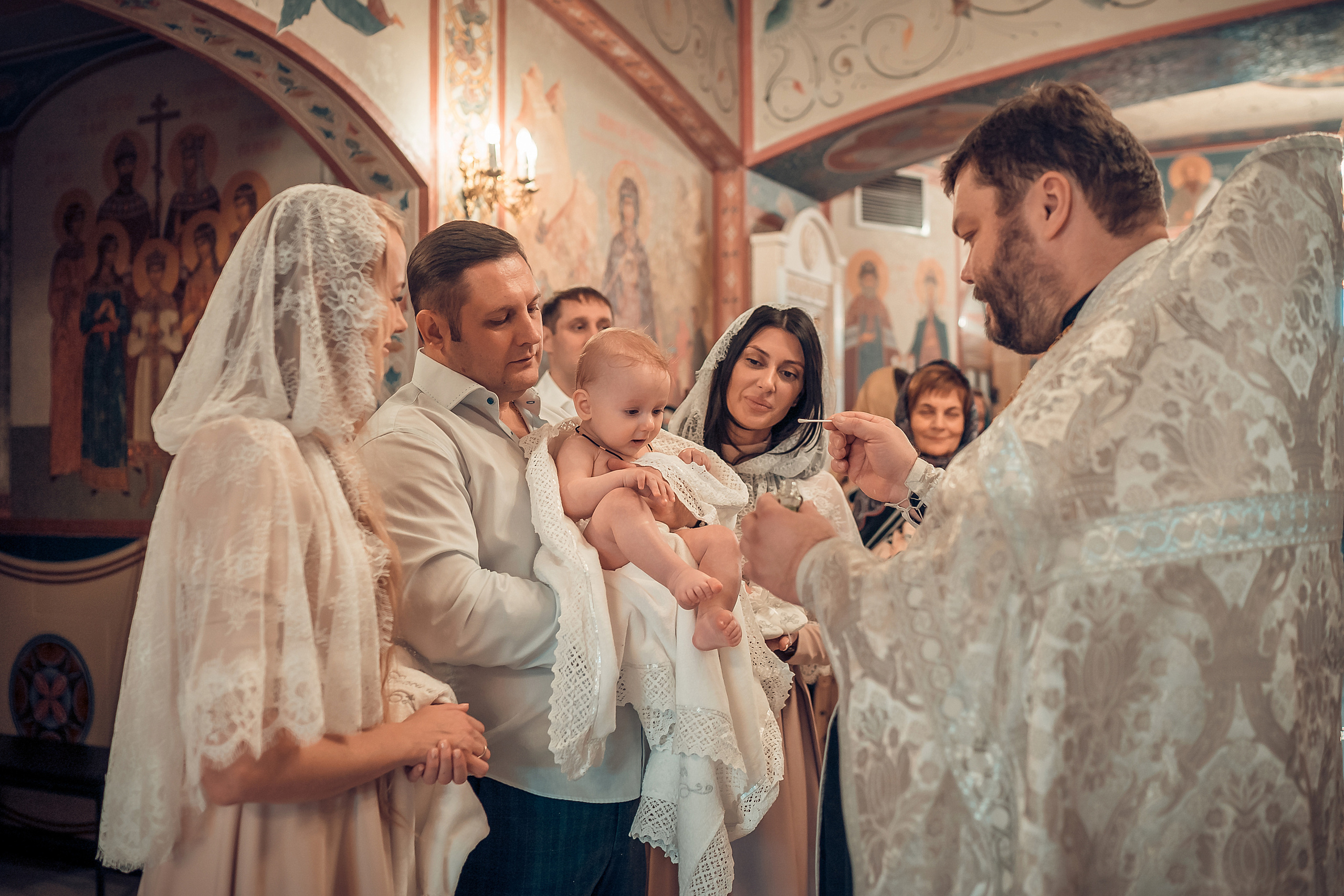 Таинство Крещения Данила. Фотограф на Крещение и Венчание в Красноярске Рамазанова Юлия