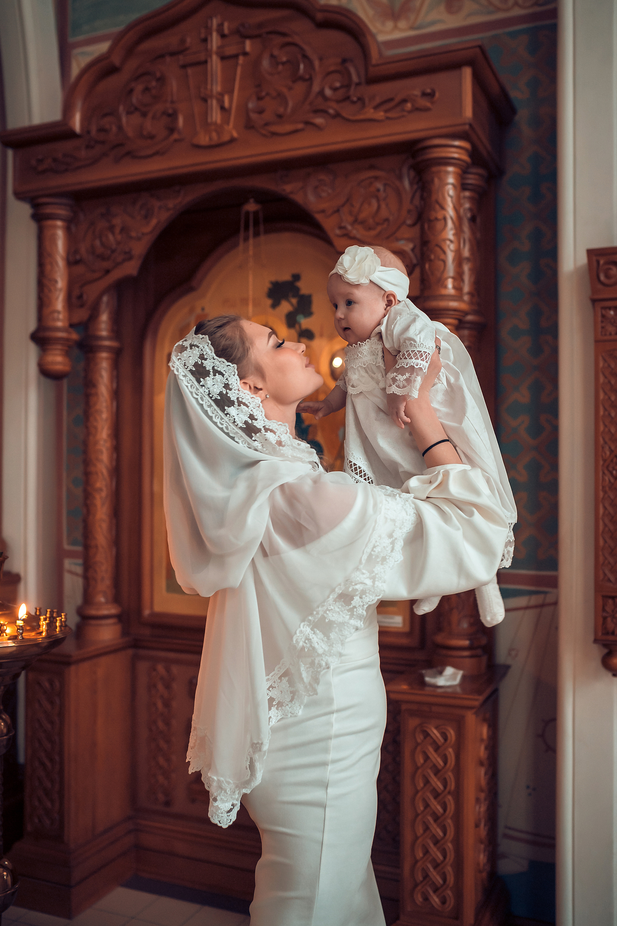 Крещение Марии. Фотограф на Крещение и Венчание в Красноярске Рамазанова Юлия