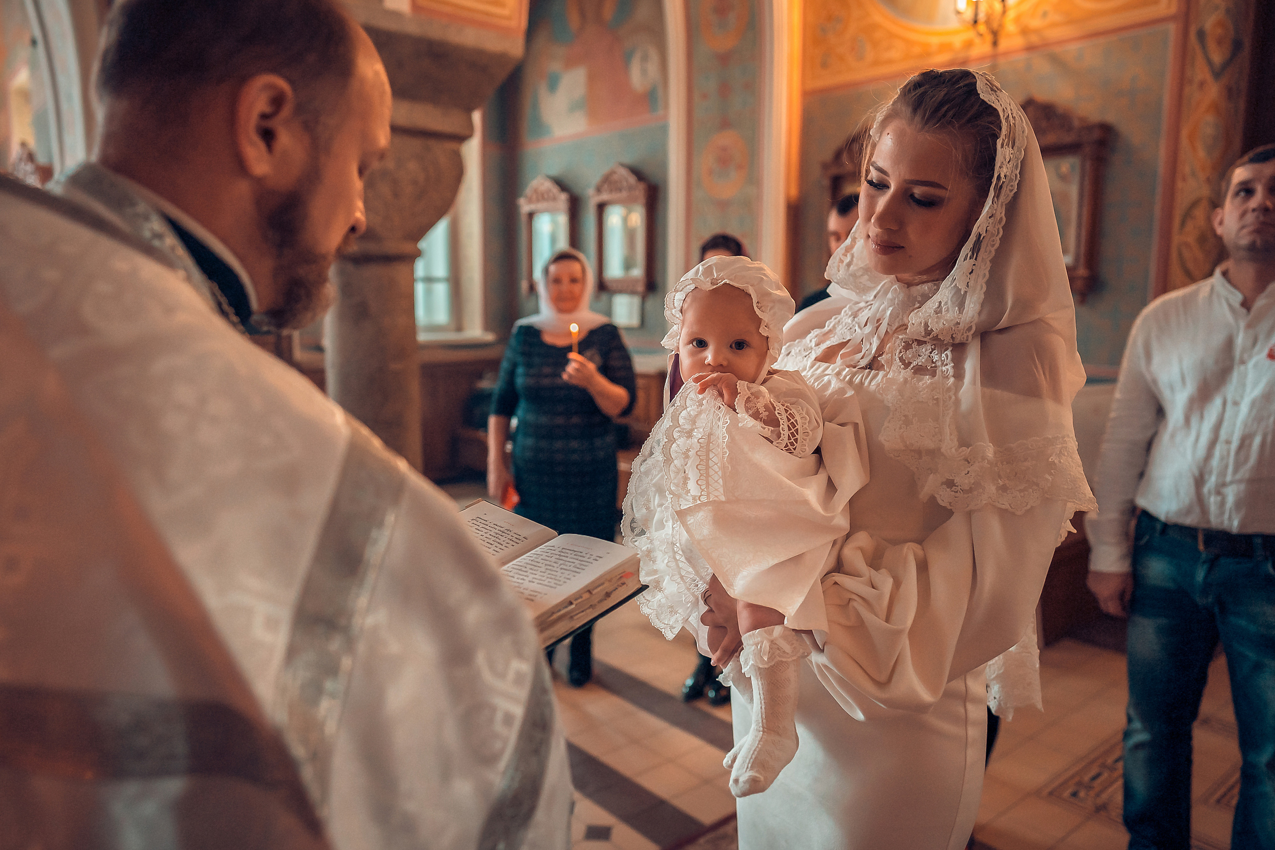 Крещение Марии. Фотограф на Крещение и Венчание в Красноярске Рамазанова Юлия