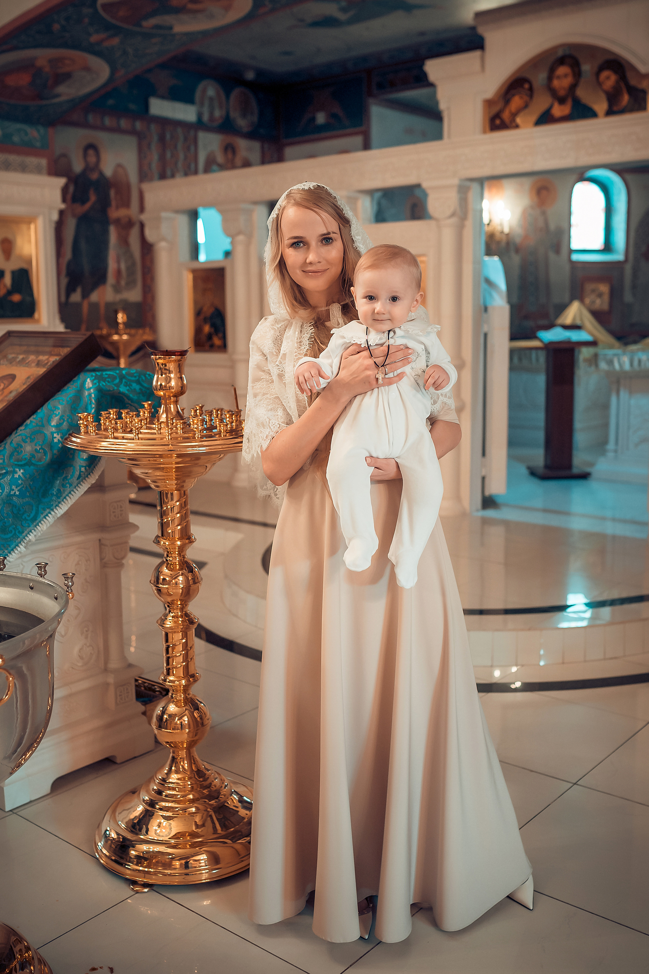 Таинство Крещения Данила. Фотограф на Крещение и Венчание в Красноярске Рамазанова Юлия