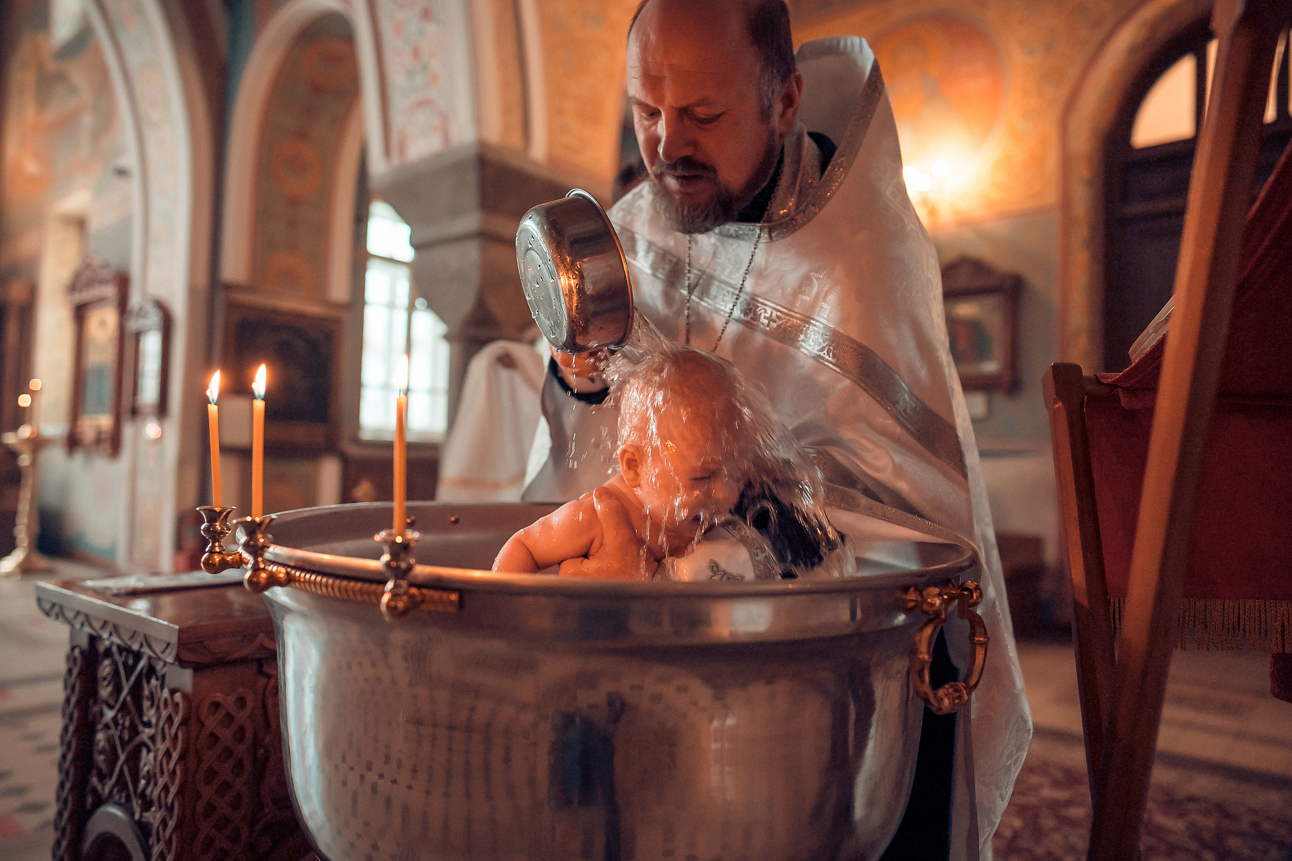 Крещение Марии. Фотограф на Крещение и Венчание в Красноярске Рамазанова Юлия