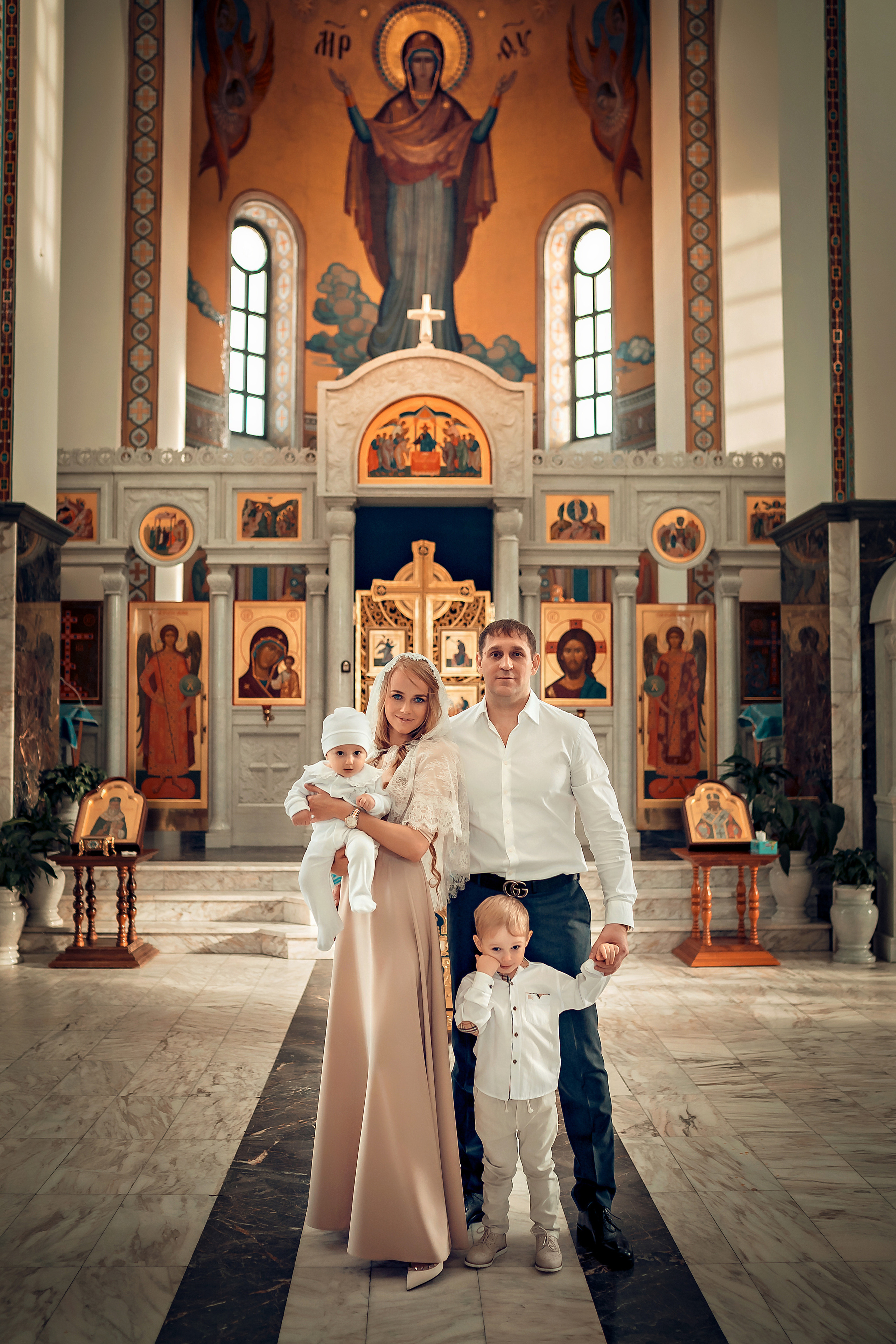 Таинство Крещения Данила. Фотограф на Крещение и Венчание в Красноярске Рамазанова Юлия