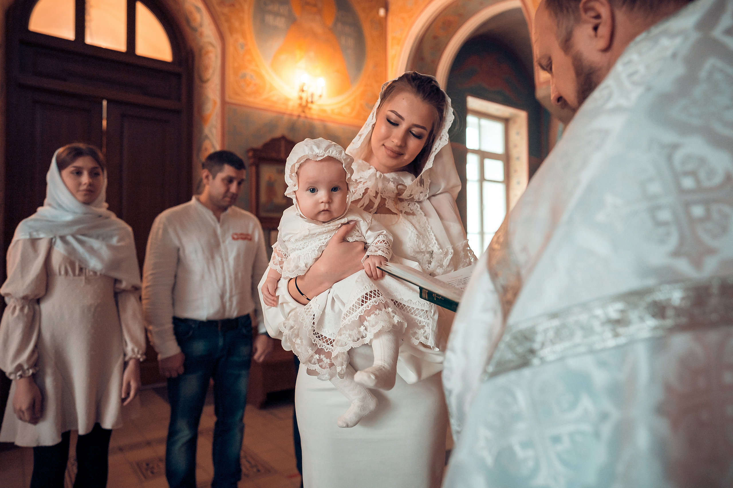 Крещение Марии. Фотограф на Крещение и Венчание в Красноярске Рамазанова Юлия