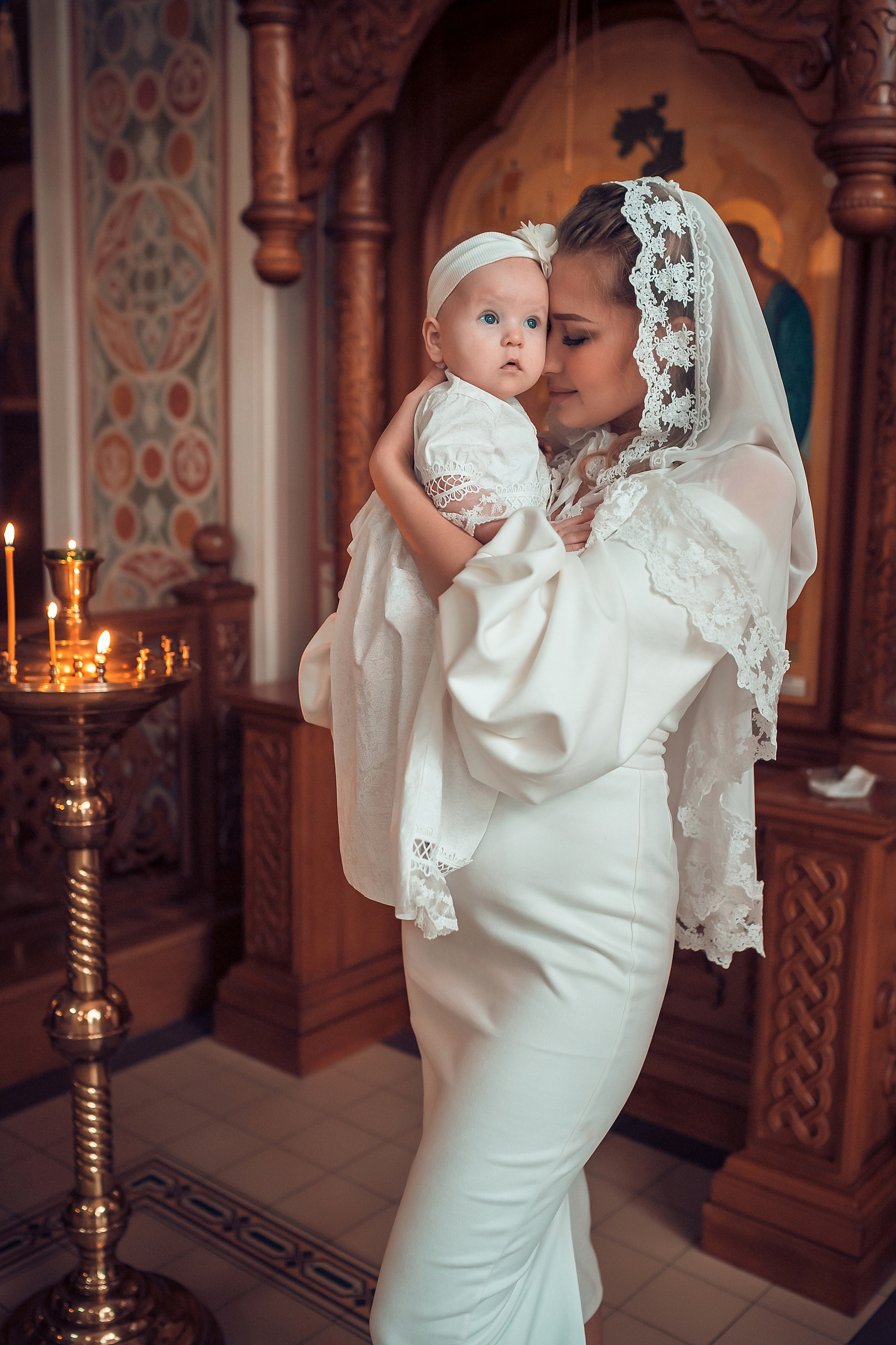 Крещение Марии. Фотограф на Крещение и Венчание в Красноярске Рамазанова Юлия