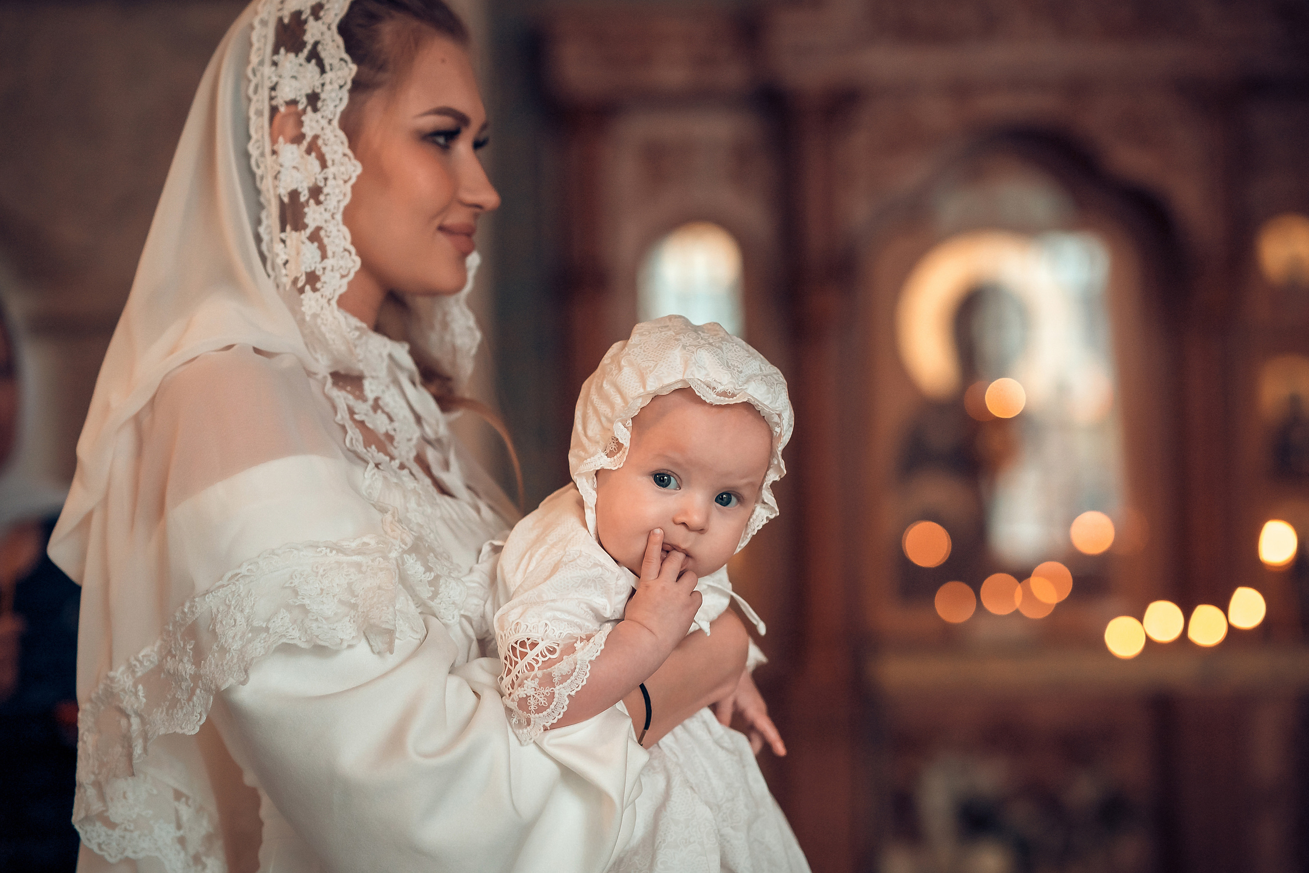 Крещение Марии. Фотограф на Крещение и Венчание в Красноярске Рамазанова Юлия