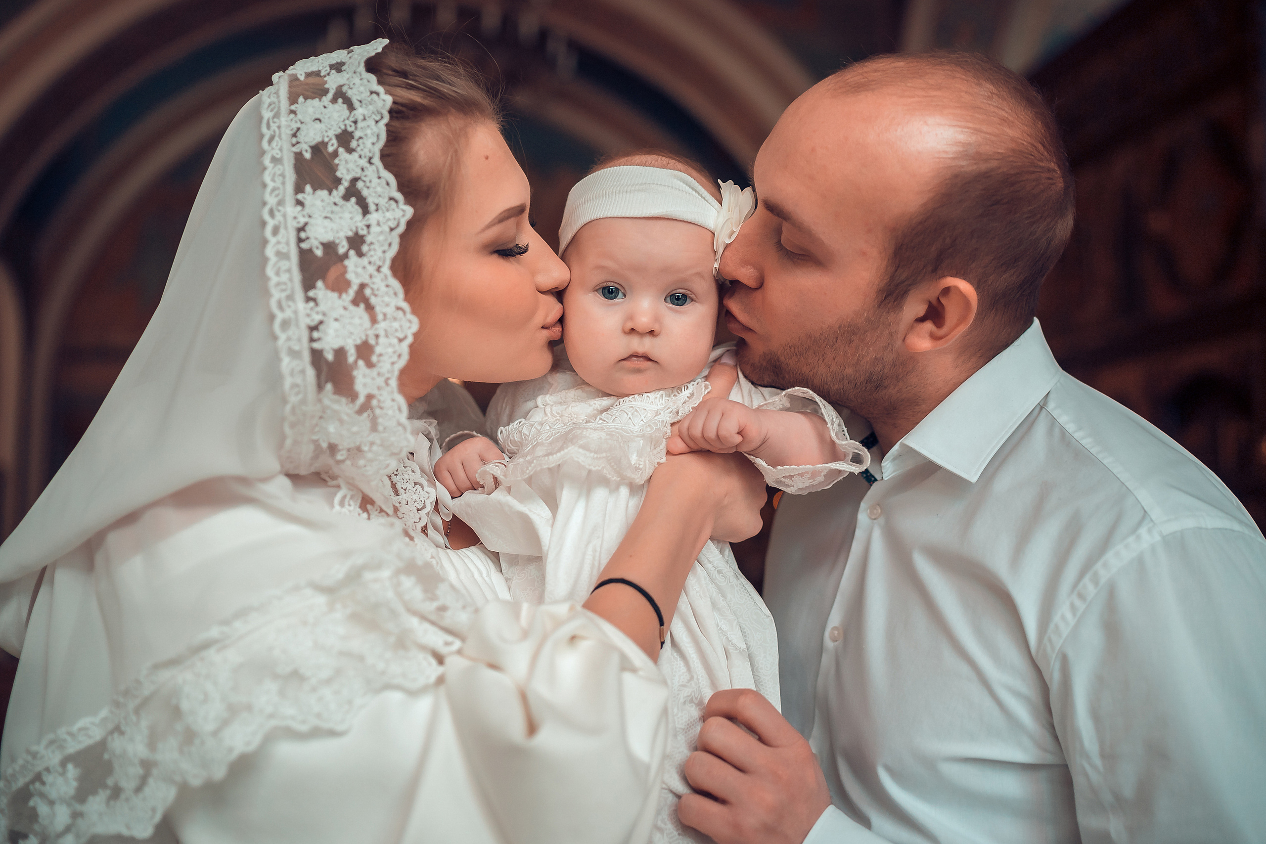 Крещение Марии. Фотограф на Крещение и Венчание в Красноярске Рамазанова Юлия