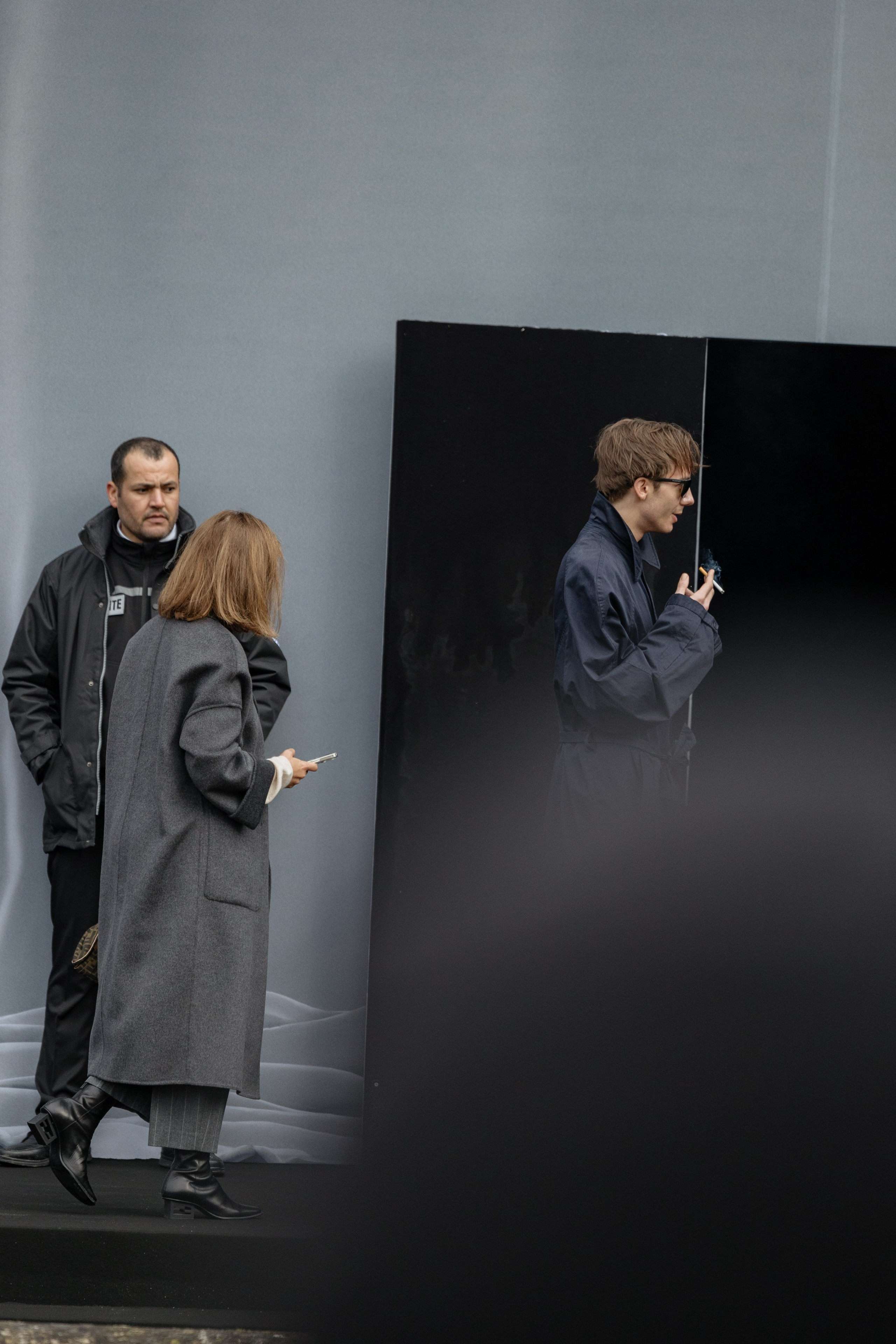 BALENCIAGA PFW WOMENSWEAR FALL-WINTER 24/25. Photographer in Milan Ivan Goncharov