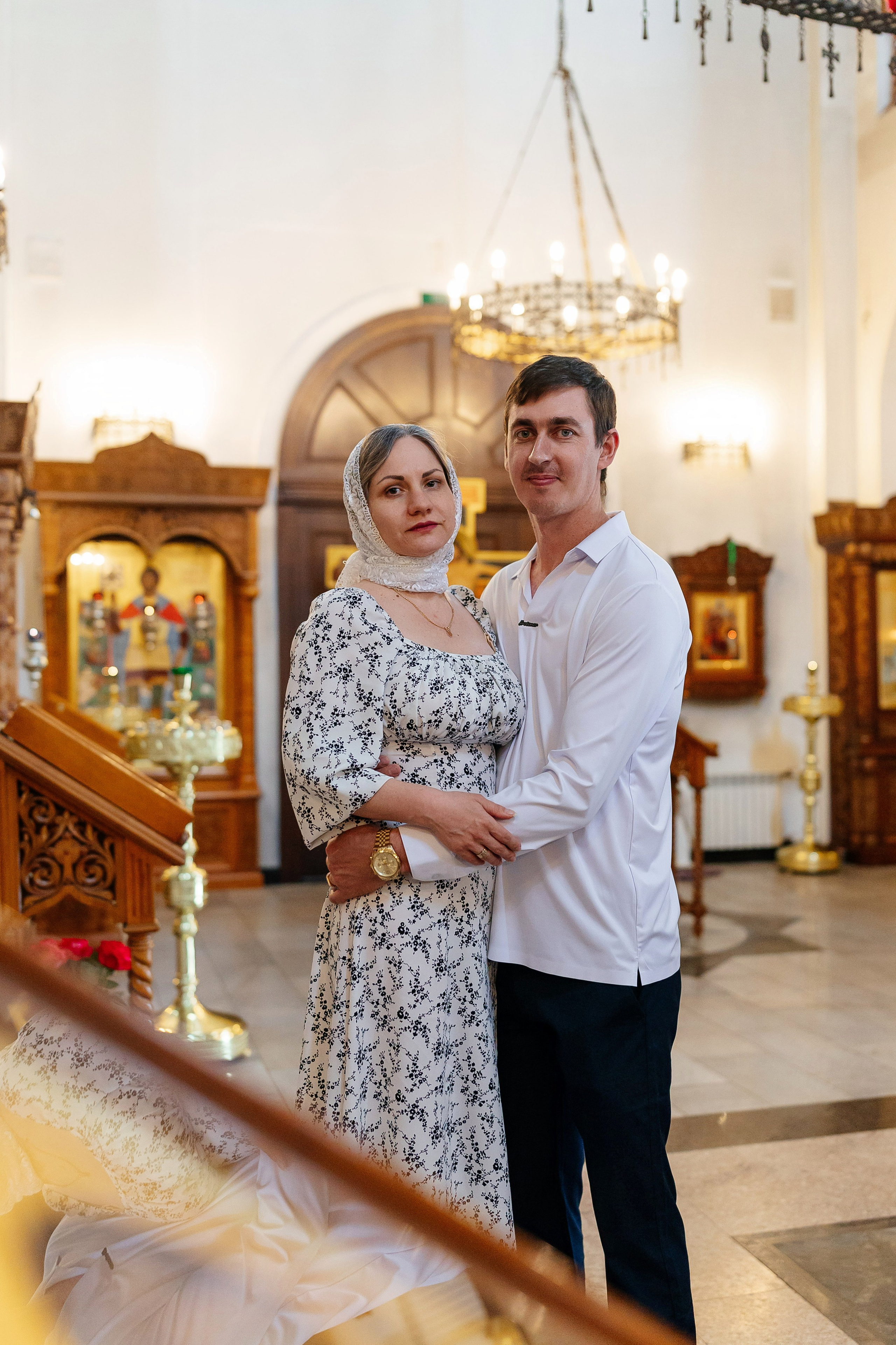 Крещение Анастасии. Семейный и детский фотограф в Москве Александра Мак