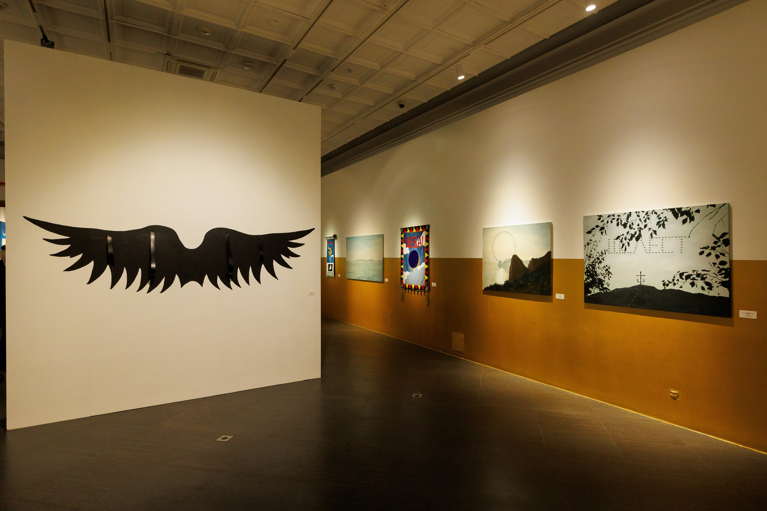 Открытите выставки Небесная География или разбор полетов Андрея Филиппова. Фотограф Иван Недорез