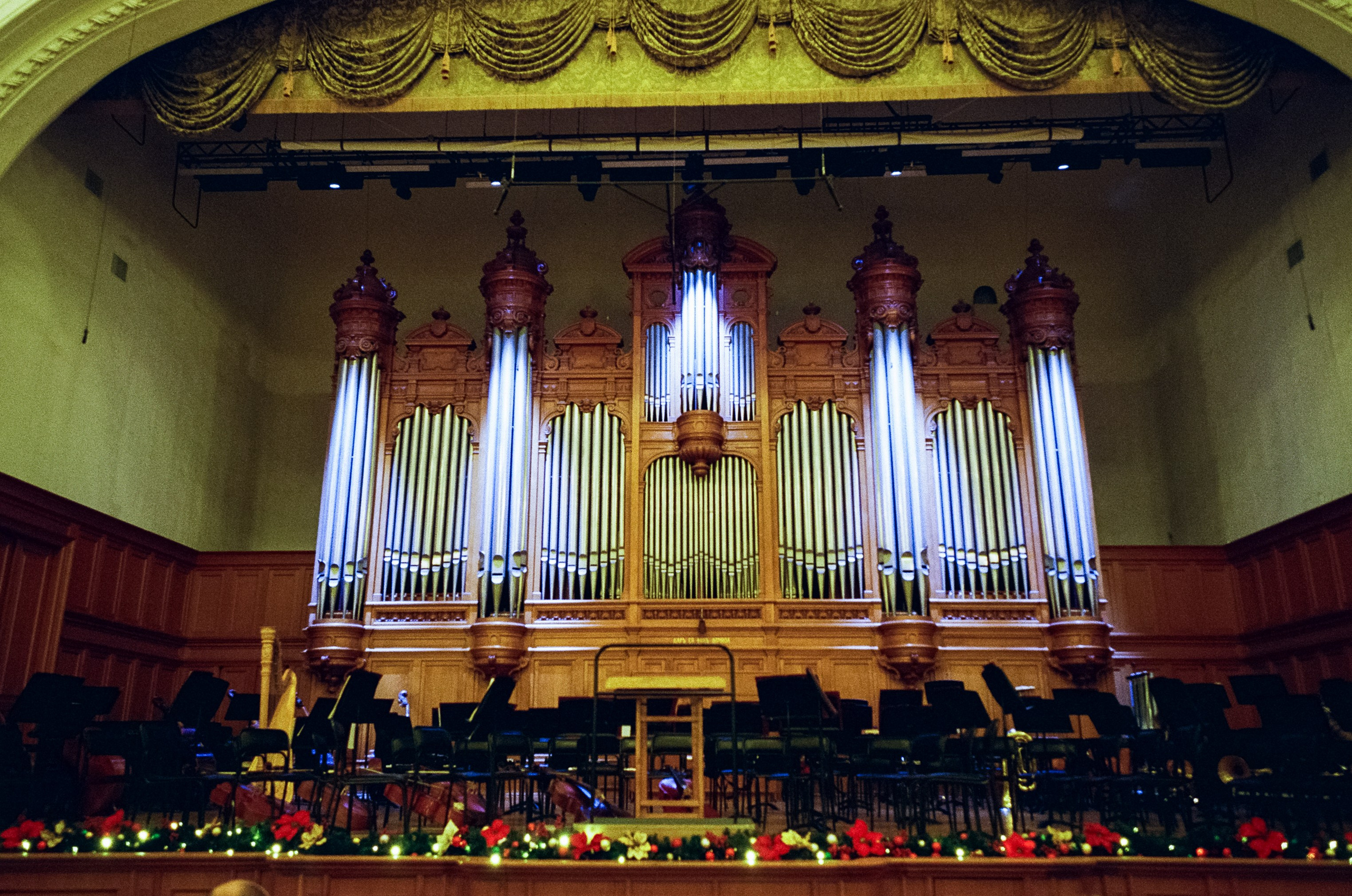 Рождество в Консерватории. Фотограф-документалист Мария Осокина