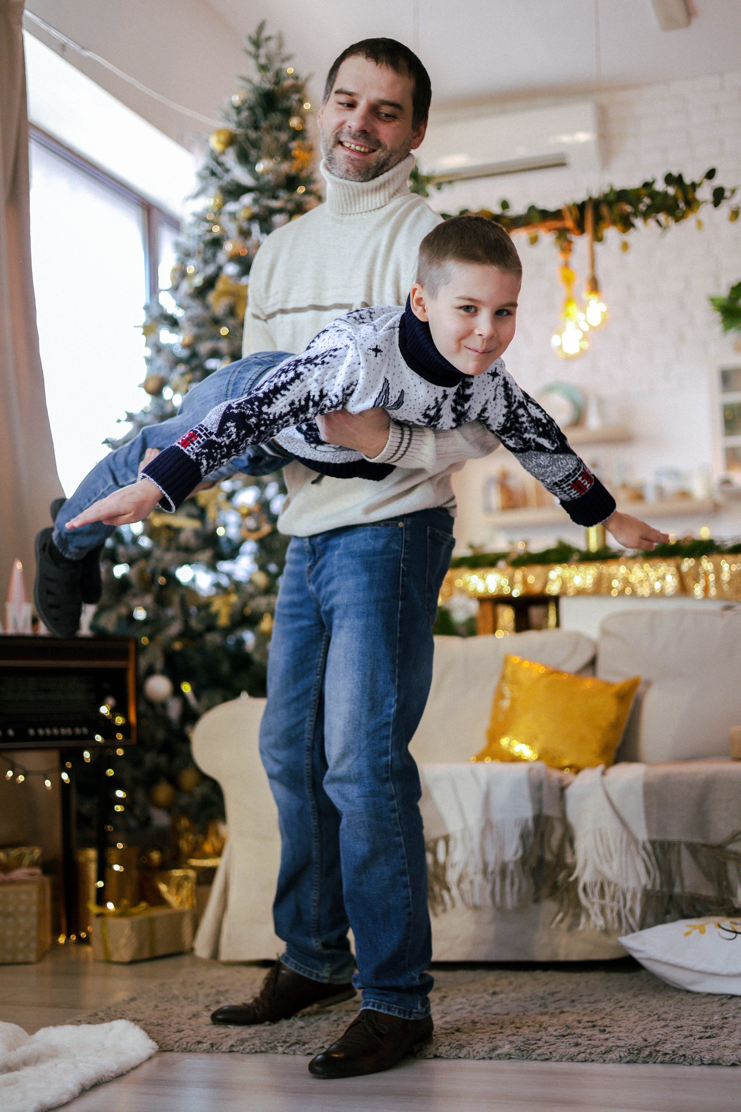 Новогодняя история «Нелля и ее семья». Фотограф в Москве Анастасия Калинина