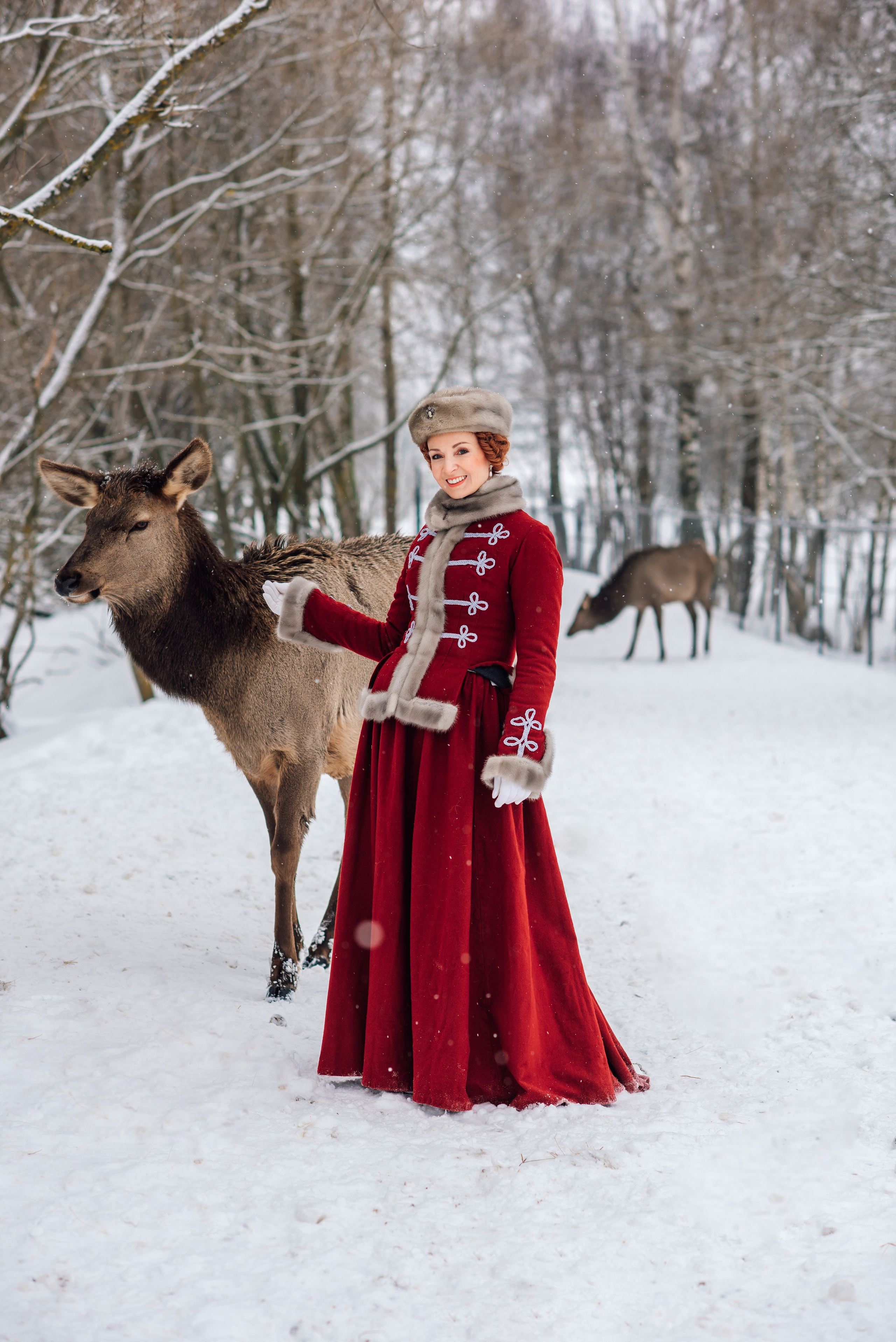 Зимняя парфорсная охота. Фотограф Диана Вальтер