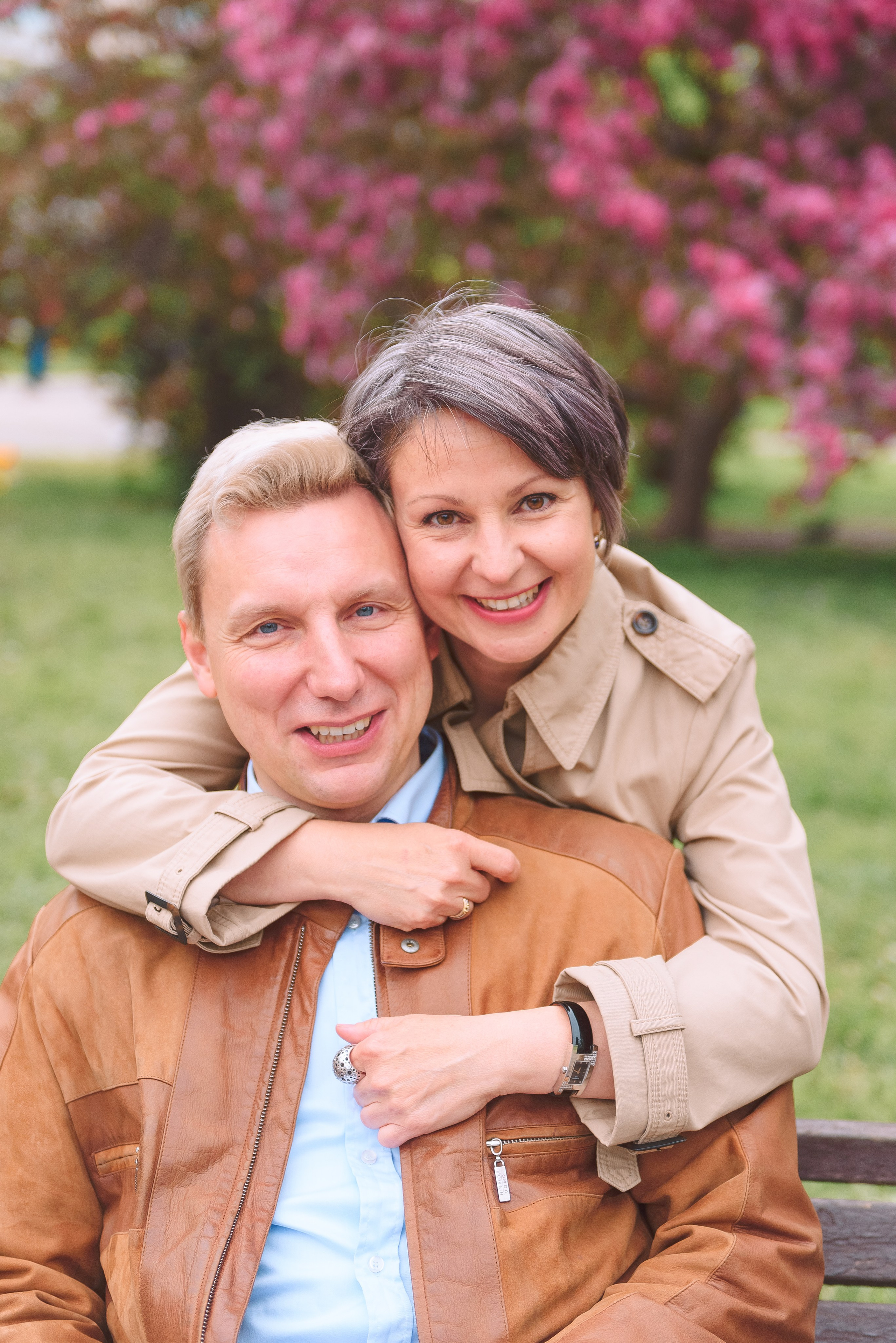 Весенняя прогулка Виктора и Наталии. Свадебный и семейный фотограф в Москве Юлия Винник