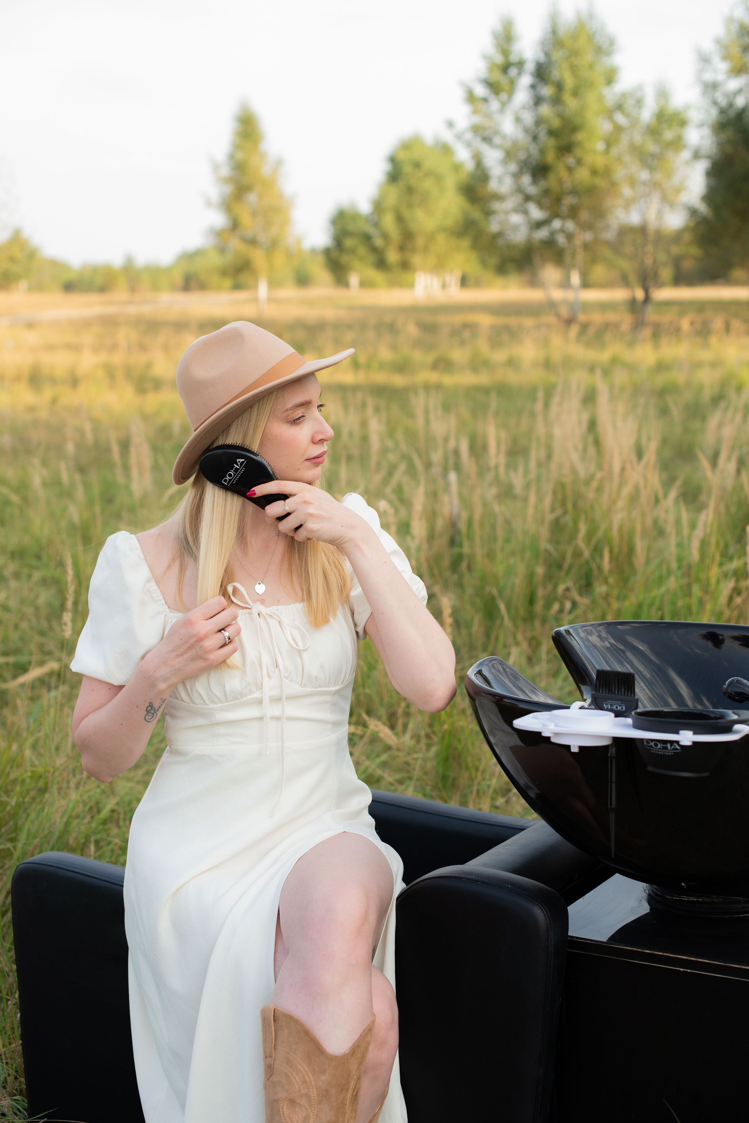 Съемка для бренда РОНА на природе. Женский фотограф в Москве и МО