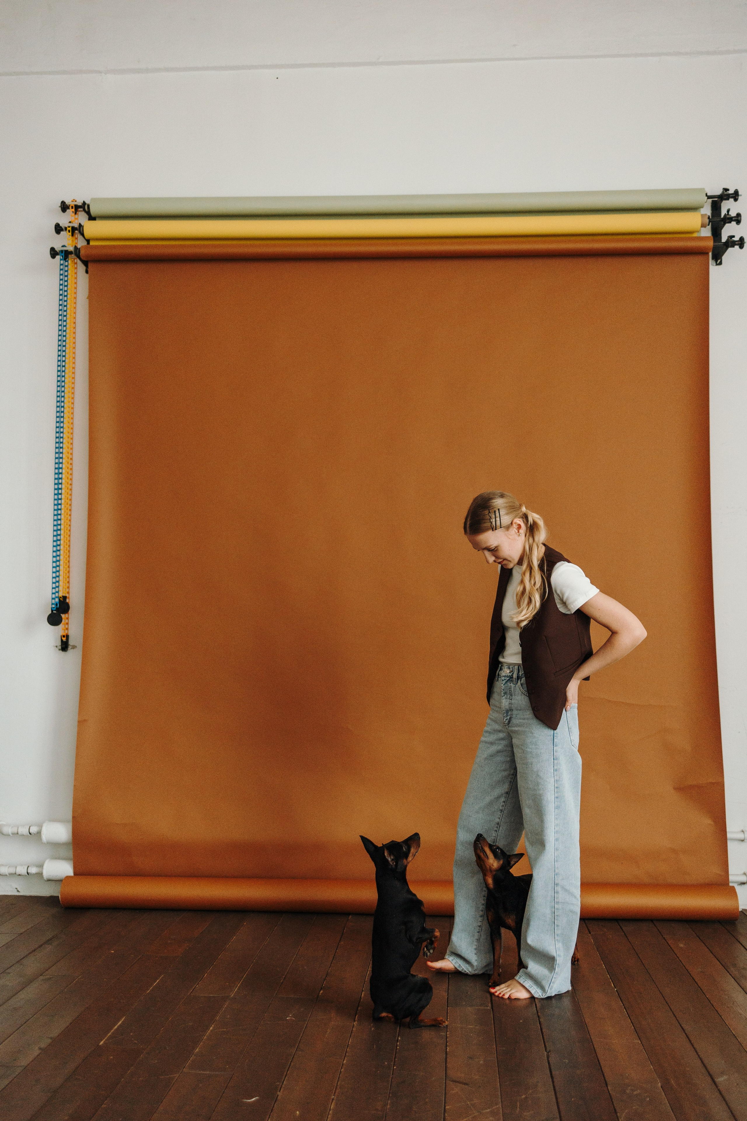 Катя и ее мальчики. Фотограф — Анималист | Санкт-Петербург