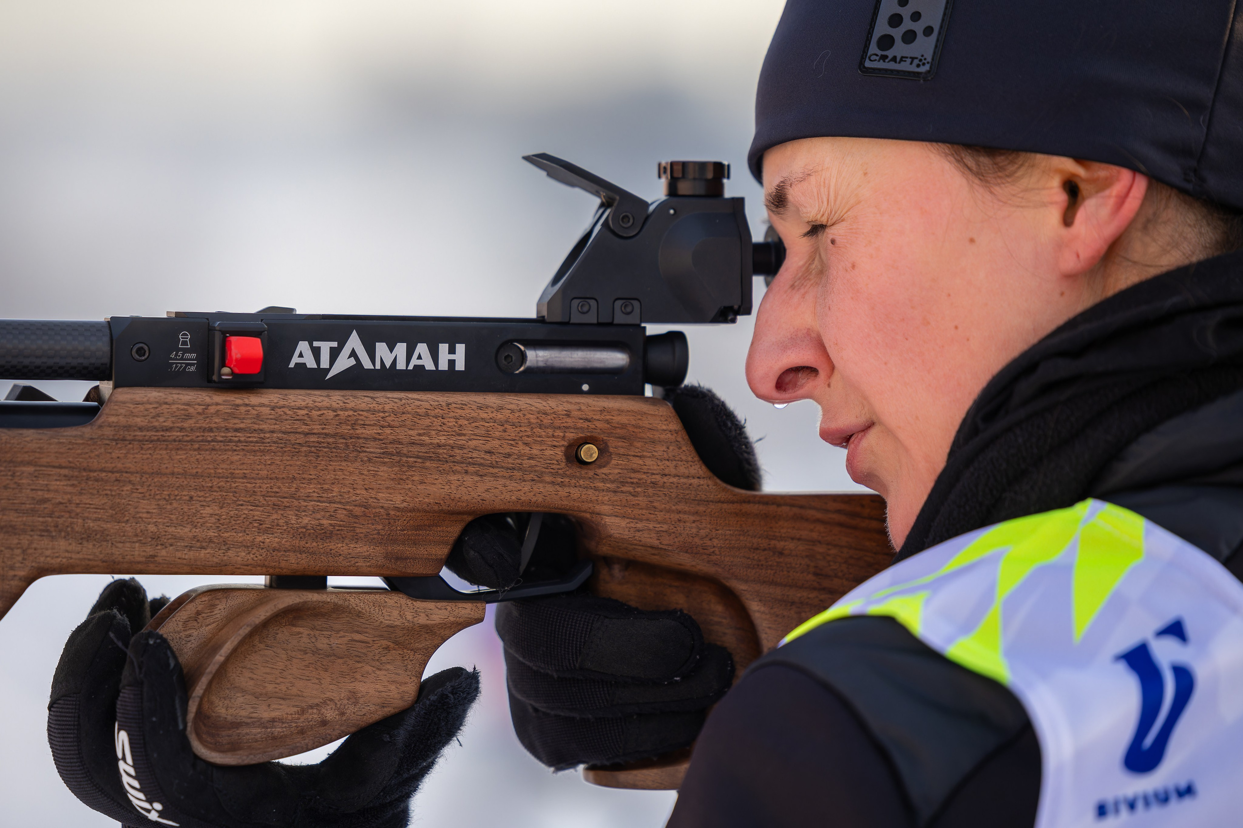 Биатлон. Репортажный фотограф в Москве Екатерина Якель