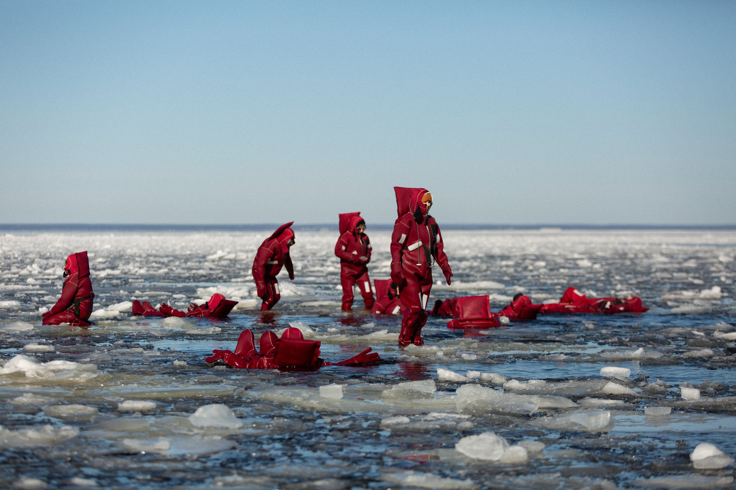 Ice floating. Снимаю съемки