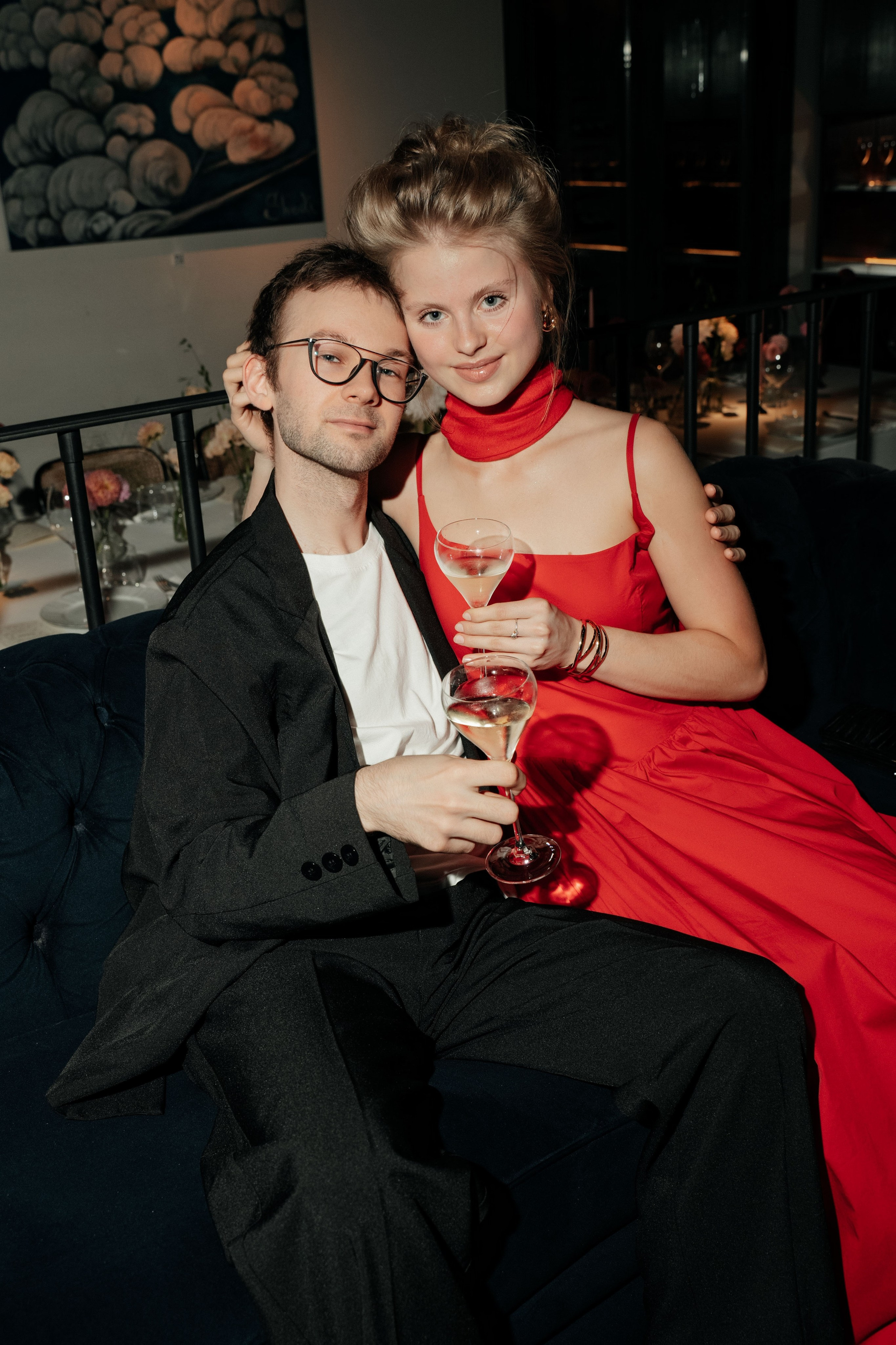 Свадебный ужин в кругу друзей/ ресторан Мина. Свадебный фотограф Москва Александра Аверкова