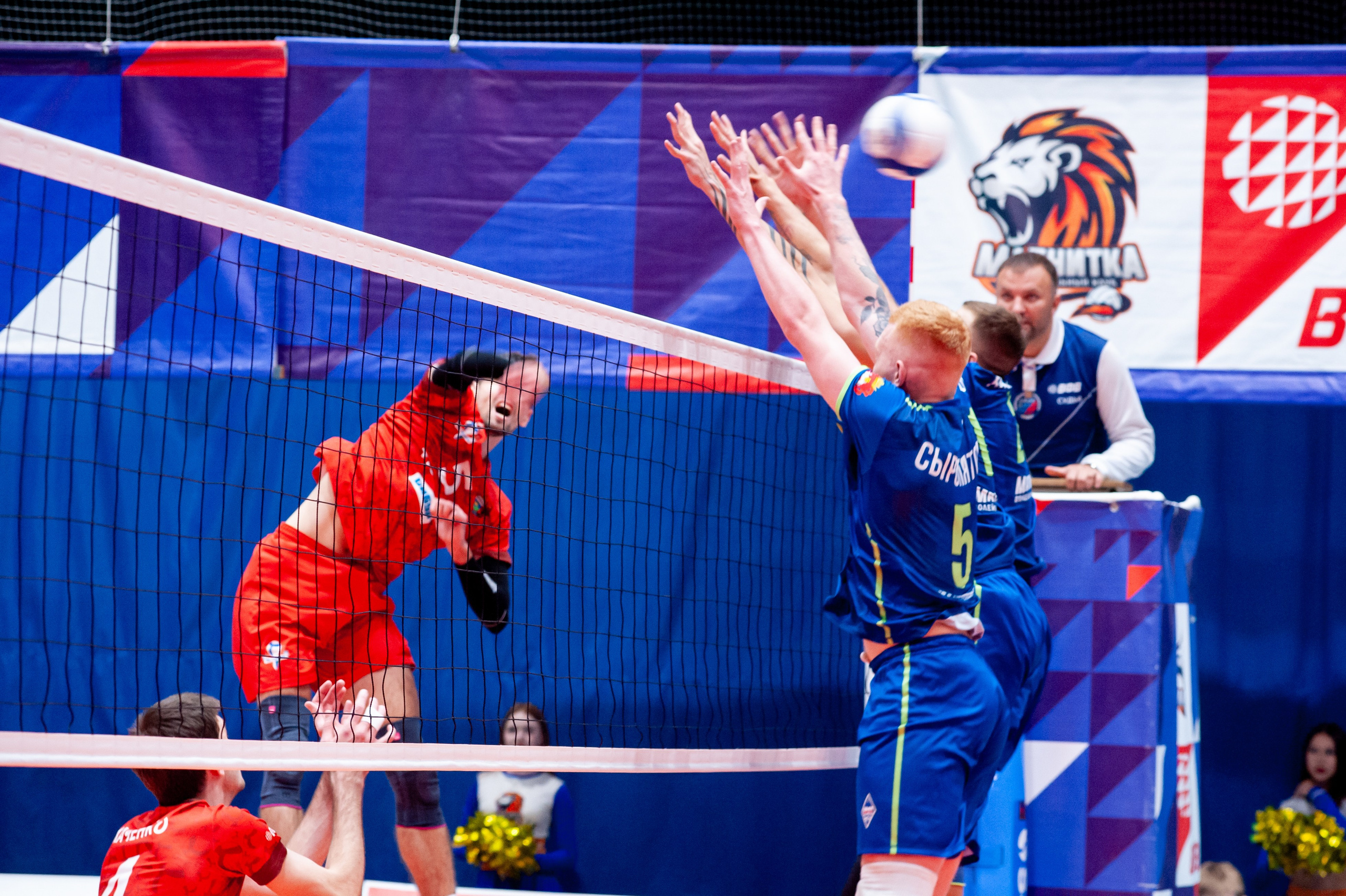 Чемпионат России по волейболу. Высшая лига А. Магнитка — Тюмень. Фотограф Магнитогорск Данил Семенов