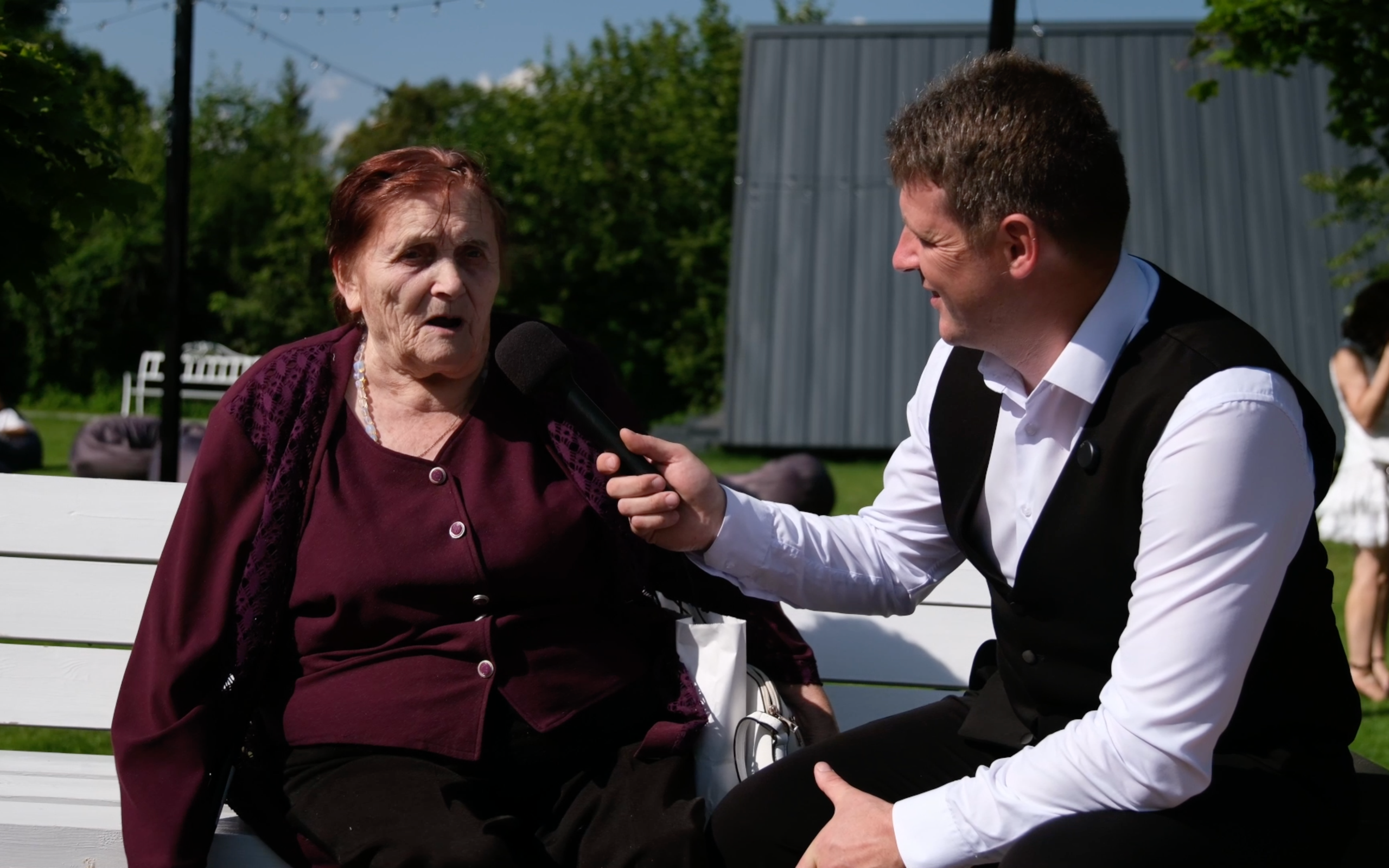 Свадебное SDE интервью / Паша и Саша. Репортажный видеограф Илья Сухоносиик