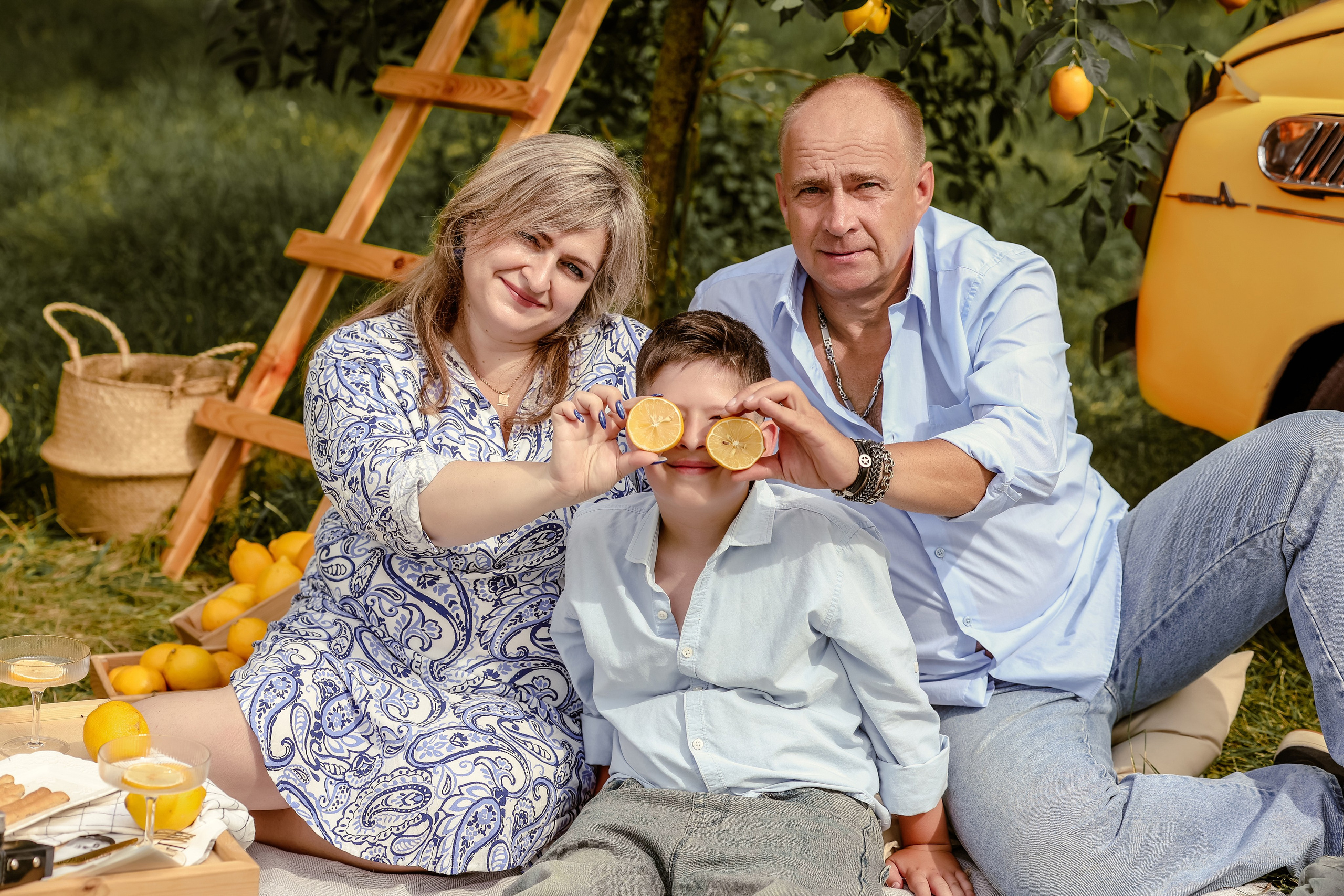Марина с семьей. Фотограф Гавриленко Светлана