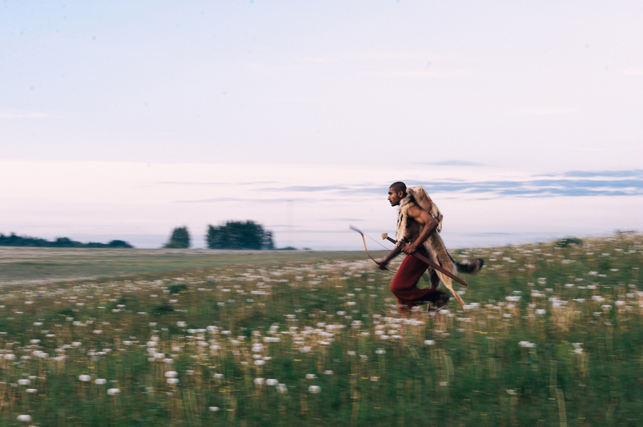 Warrior. Wedding photograph in europe Vasencev Alexey