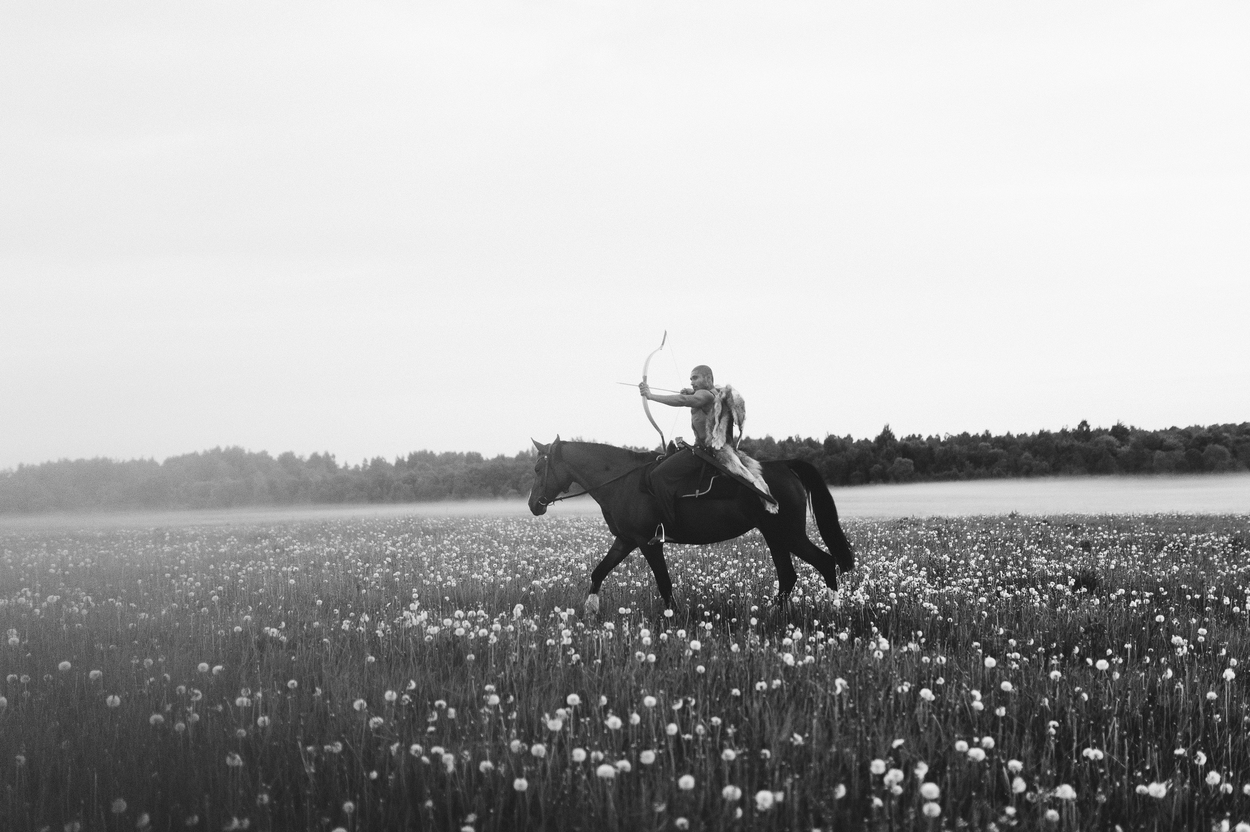 Warrior. Wedding photograph in europe Vasencev Alexey