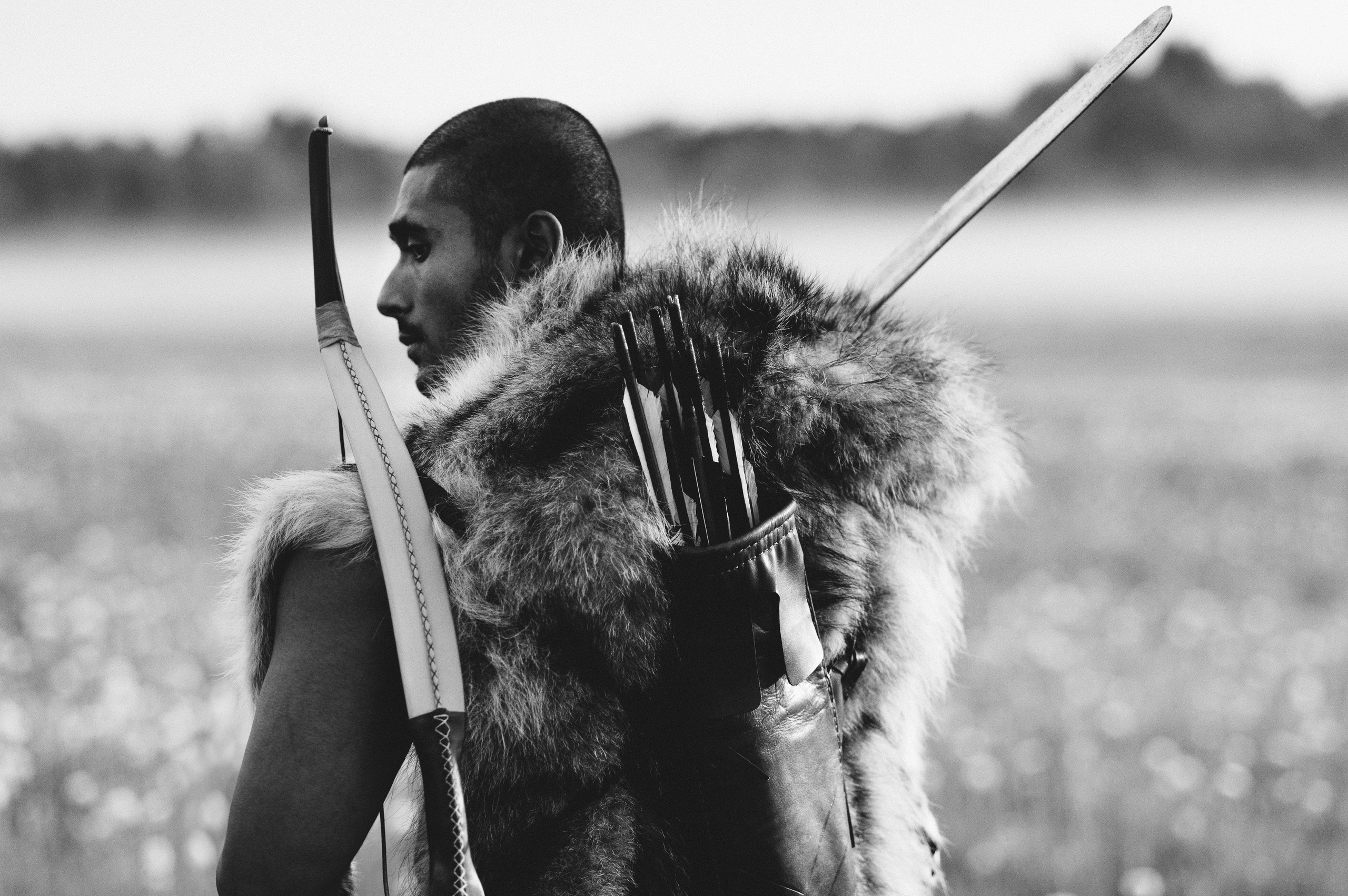Warrior. Wedding photograph in europe Vasencev Alexey