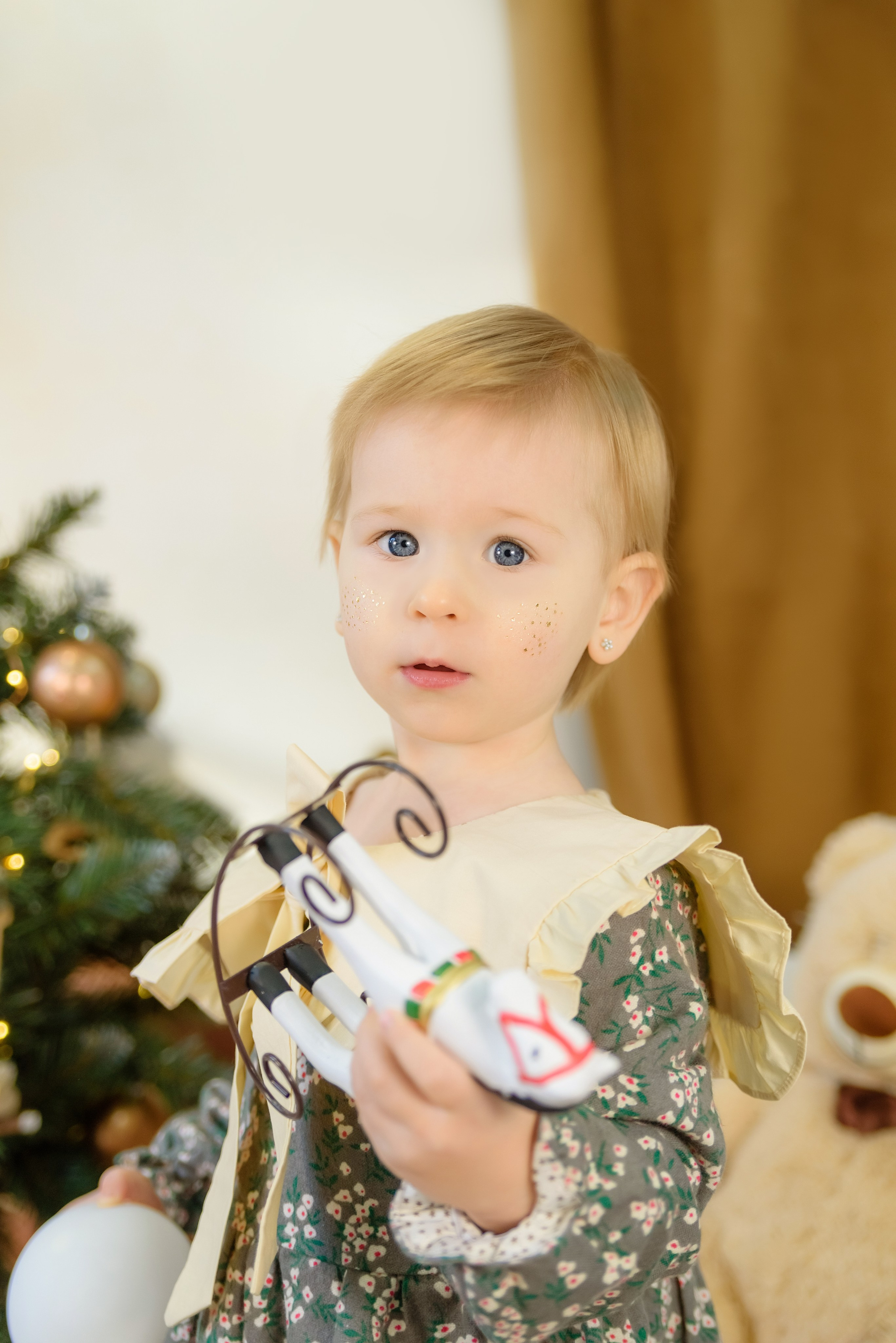 Детская фотосессия «Новогодний медвежонок». Детский Фотограф |Фотограф на годик в Брянске Ирина Романова