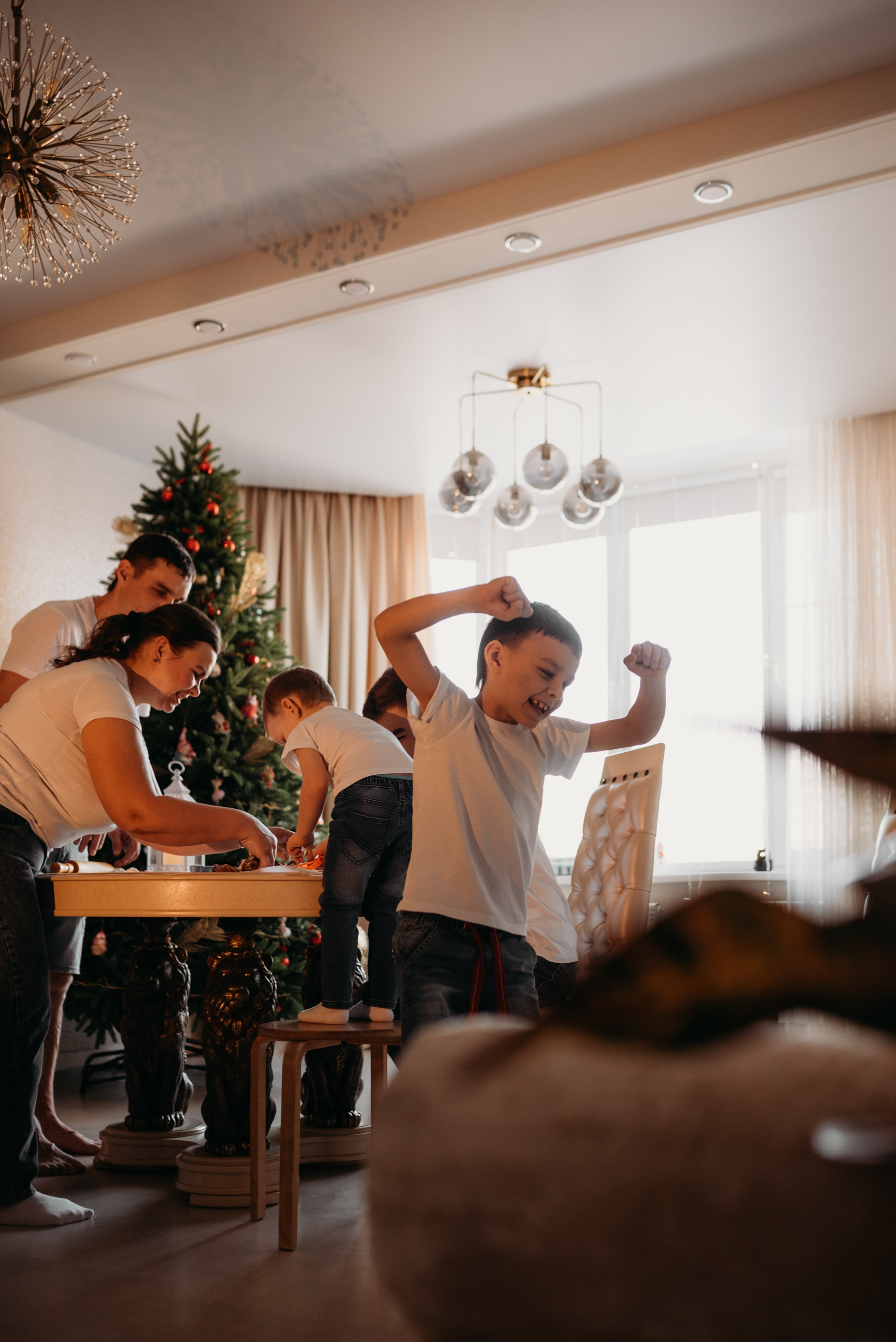 Юлия, Алексей, Тихон, Трофим и Потап. Семейный и детский фотограф в Новосибирске и Краснообске — Анна Ким