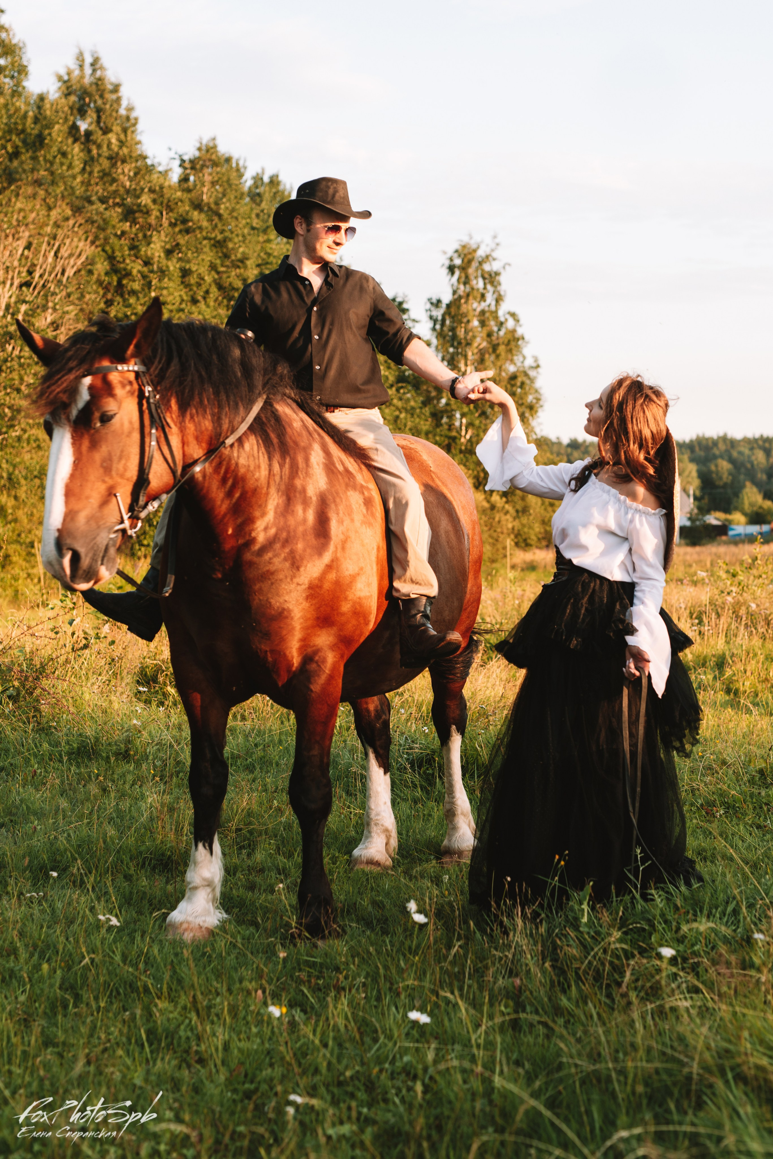 Фотосессия с лошадьми. Фотограф в Санкт-Петербурге и Ленинградской области