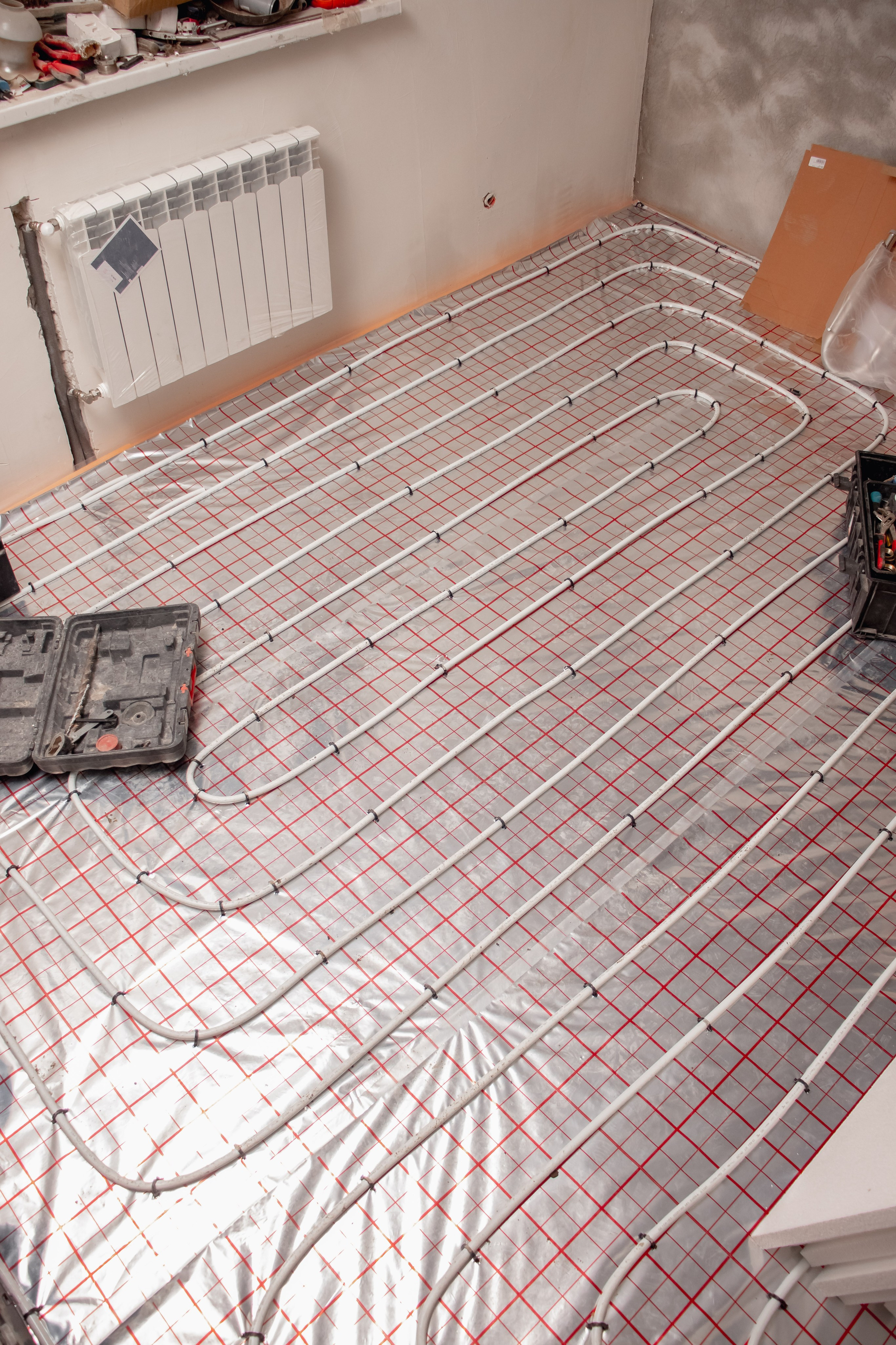 2-этажный дом г. Калининград СНТ Золотая Осень. Монтаж отопления в Калининграде | Балтийский сантехник