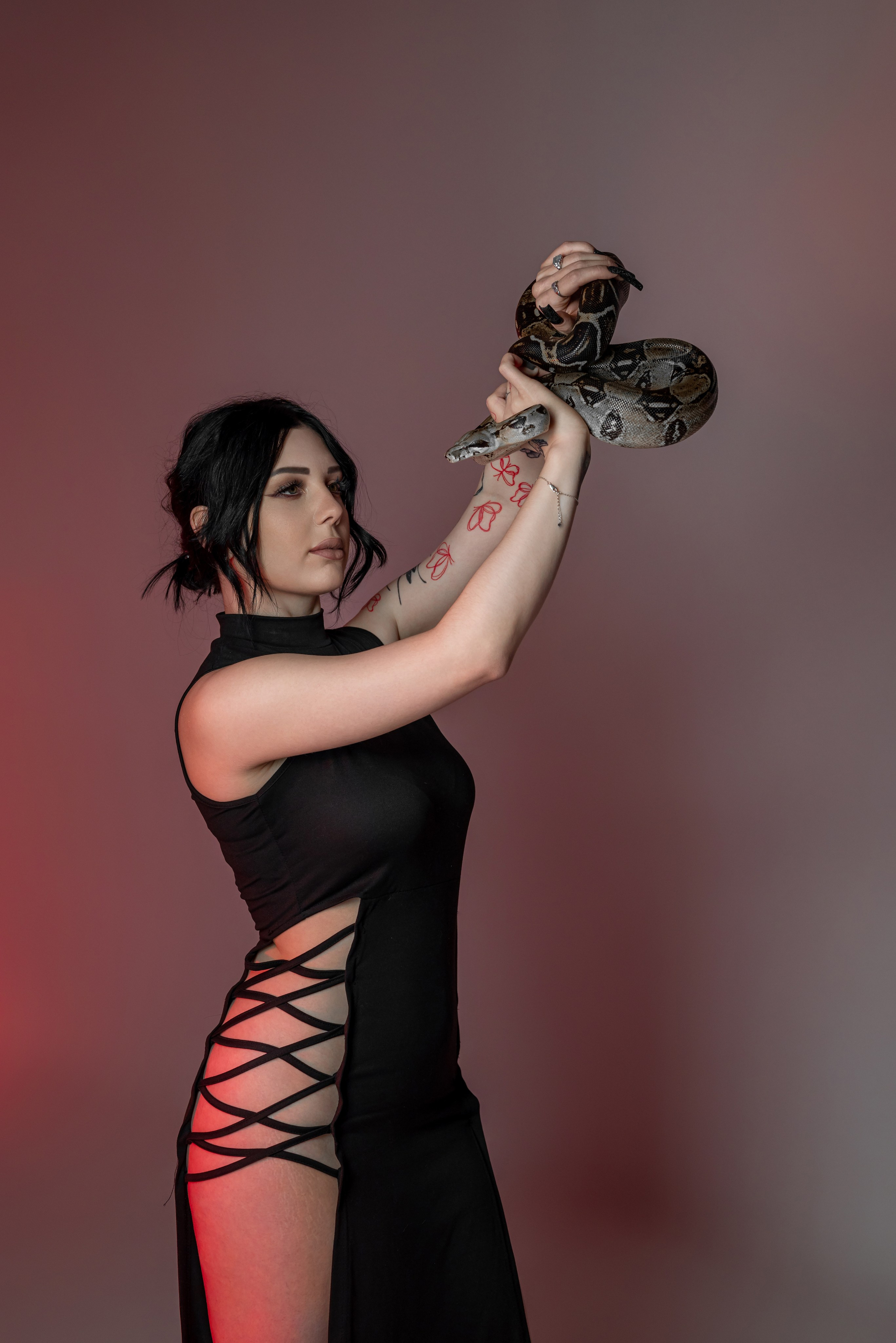 Фотопроект со змеёй 2025 г. Фотограф в городе Салават