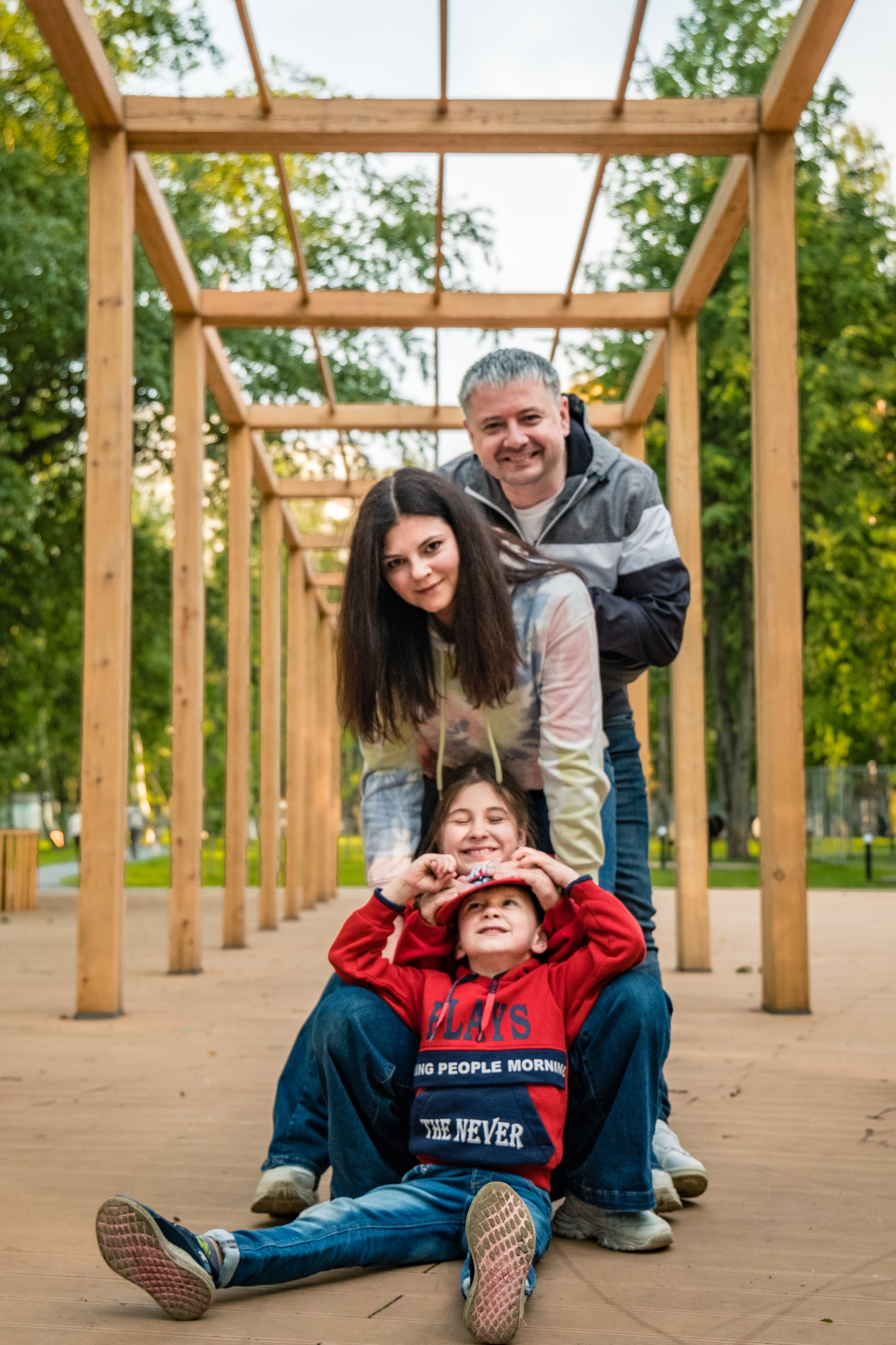 Июнь, Парк, Семейная. Фотограф в Москве Алексей Вовк