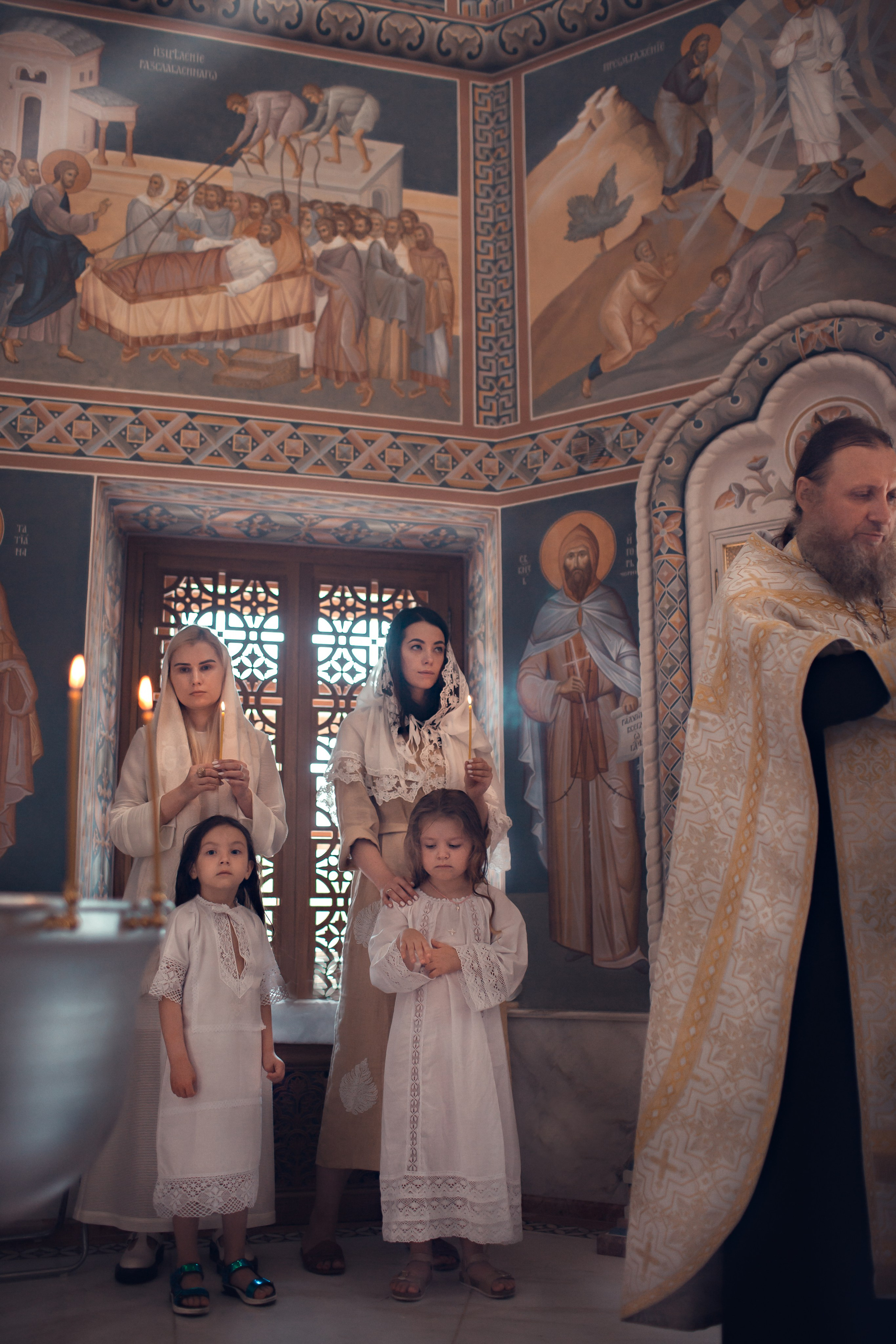 Крещение Ново-Тихвинский монастырь. Главная