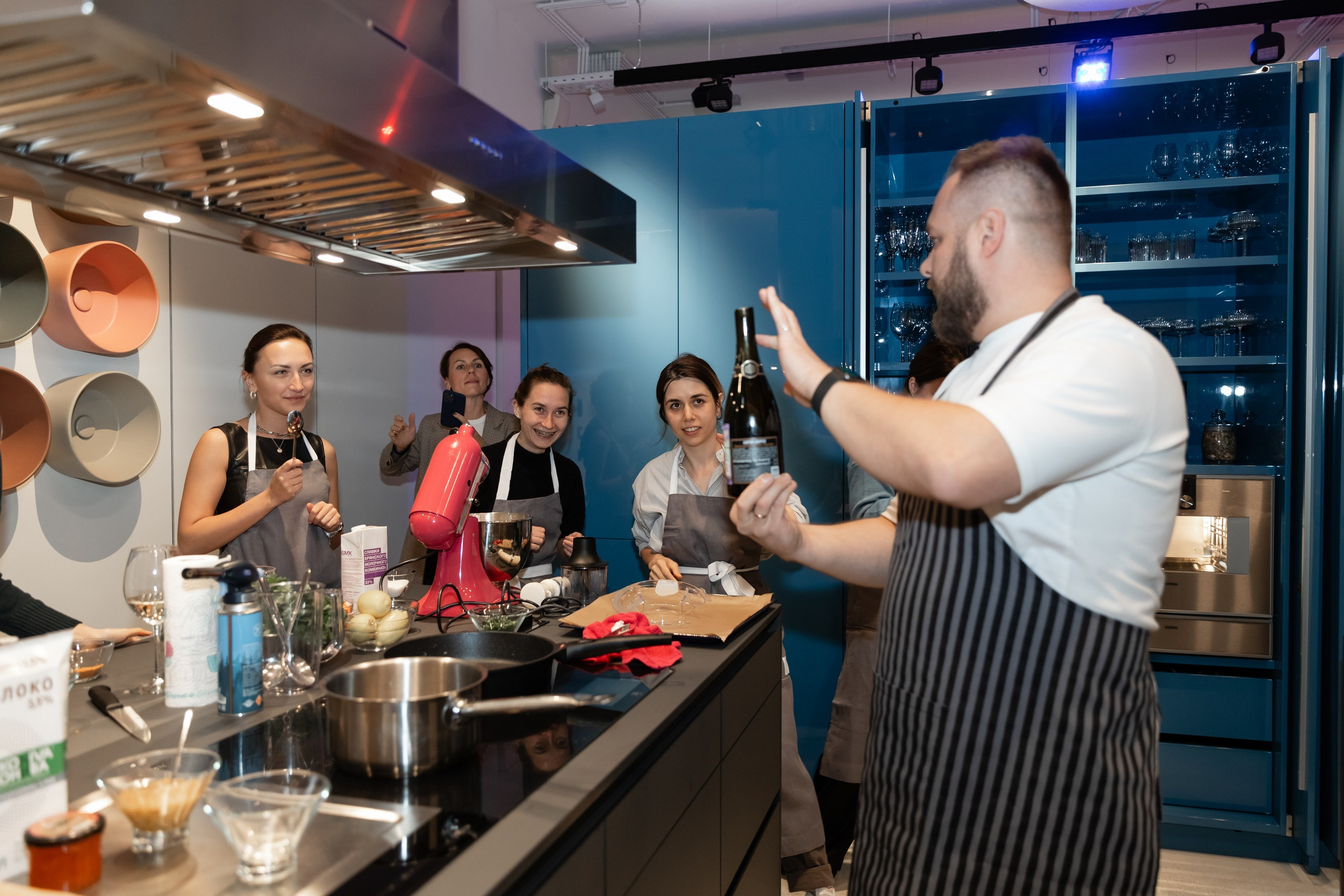 Кулинарный мастер-класс (Point of Experience). Татьяна Чернышова свадебный фотограф Москва