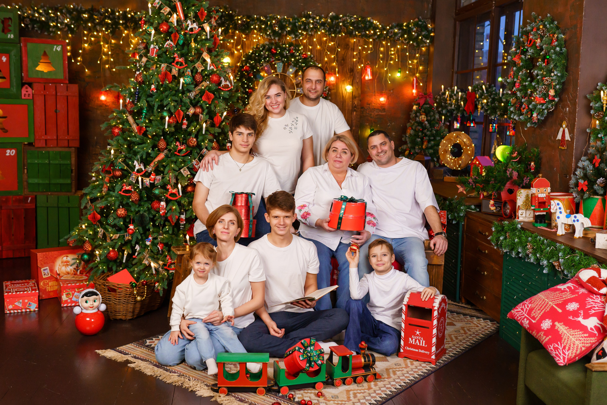 Новый год 2025-2026. Семейный и детский фотограф Долгопрудный, Мария Кухтарова