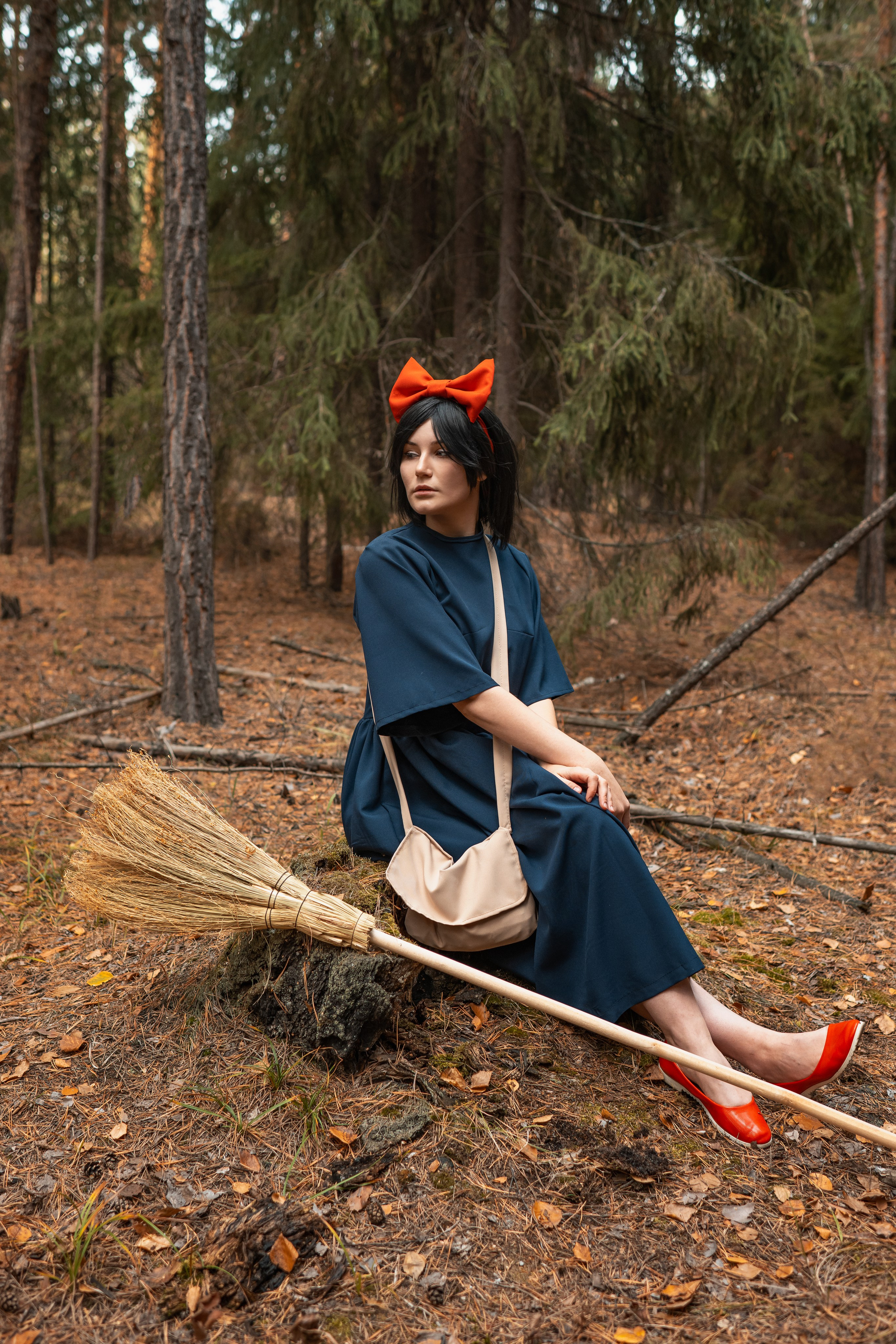 Ведьма с котом. Belichev45foto.ru