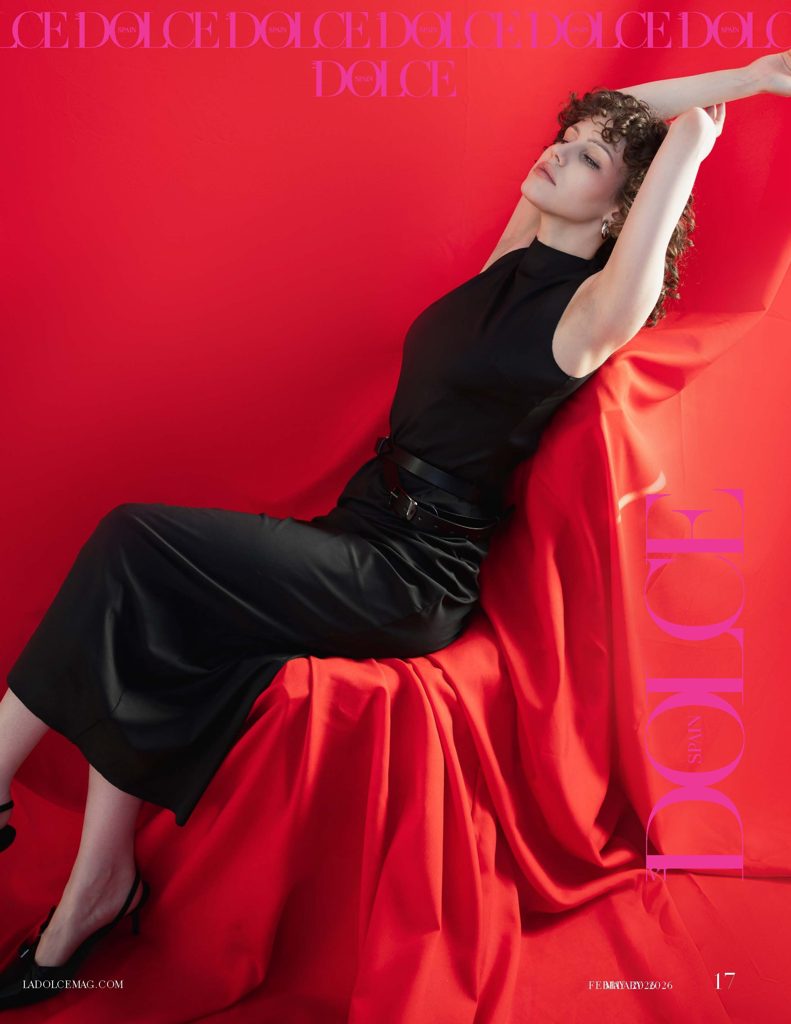 DOLCE Magazine The February Portrait Edition Vol.2 2026. Фотограф в Омске Елизавета Кириллова