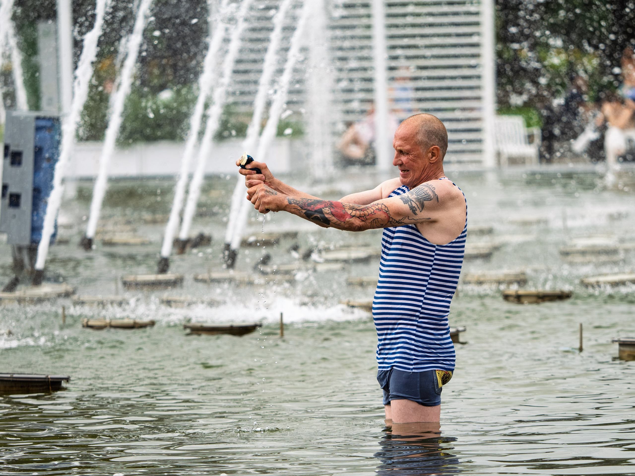 Празднование 95-летия ВДВ в парке горького 2 августа 2025 гола. Фотограф Никифоров-Гордеев Сергей. Москва и МО