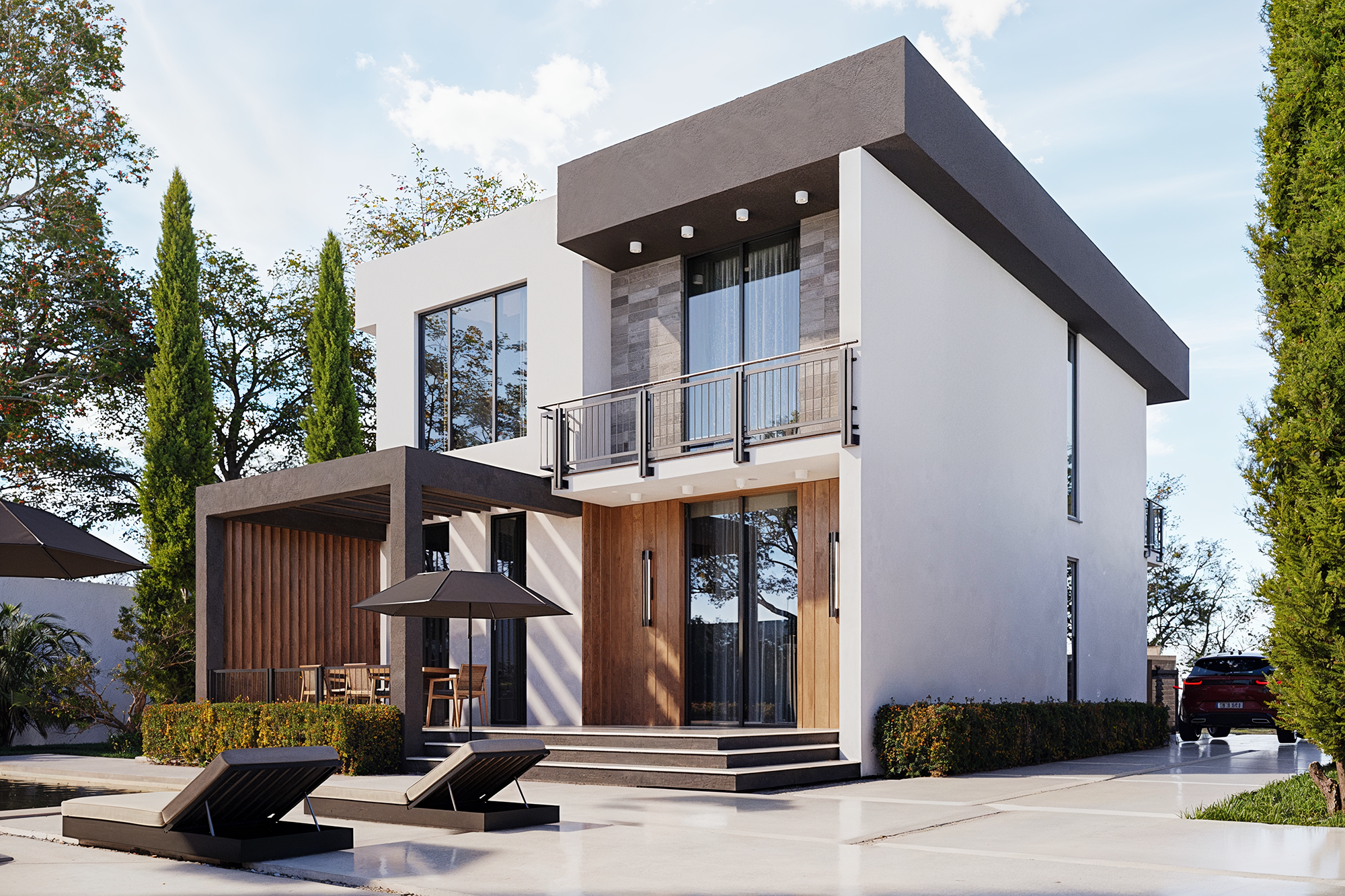 Коттедж. Студия 3d визуализации Arcviz