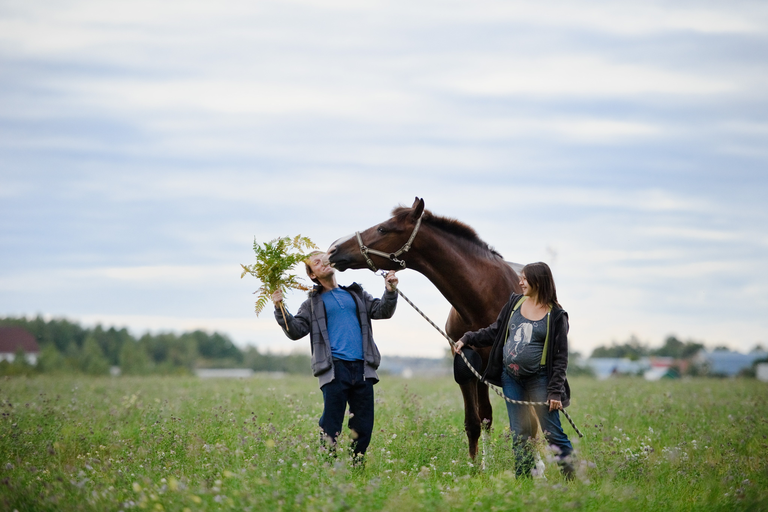 Татьяна и Алексей. В ожидании малыша. Семейный фотограф Анна Дубовская