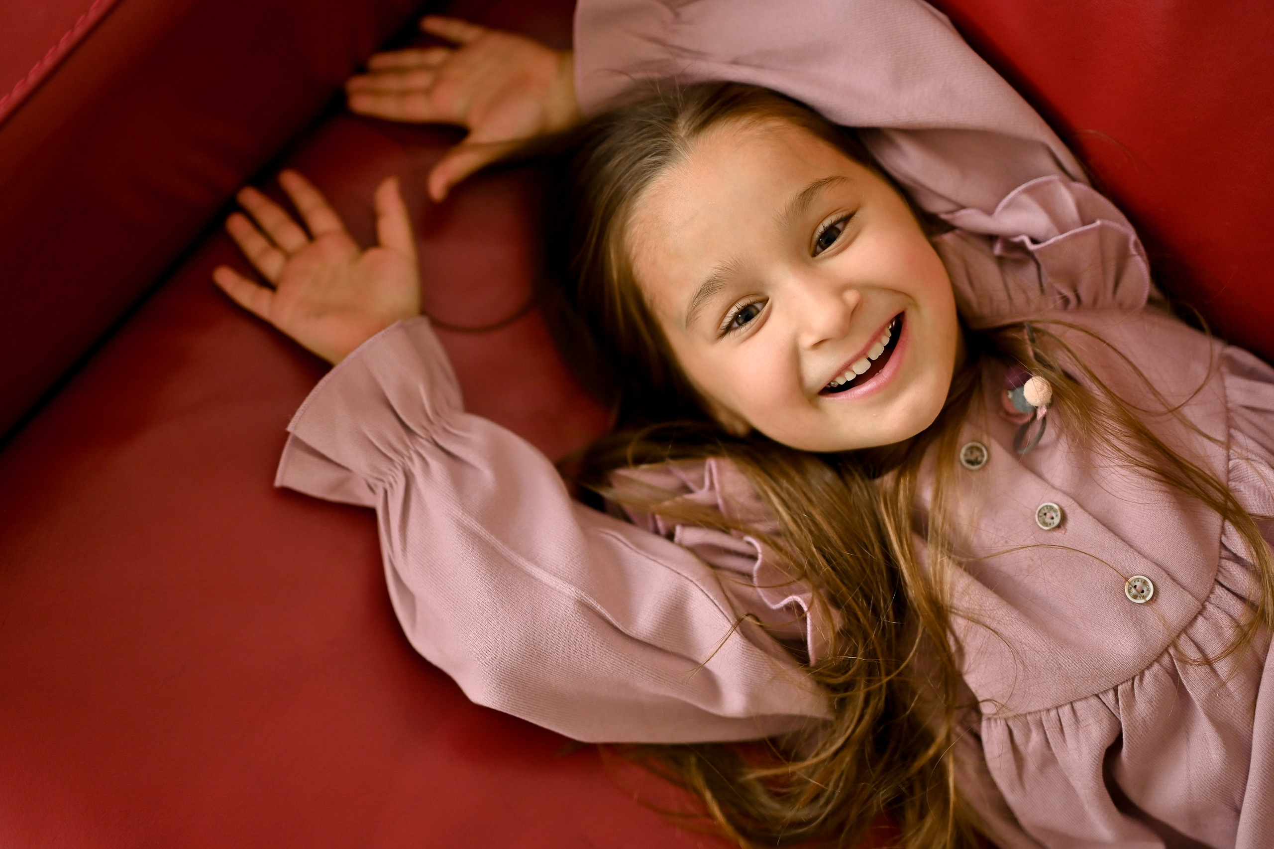 Фотосессия мамы и дочки в студии 13point. Semerlina.ru