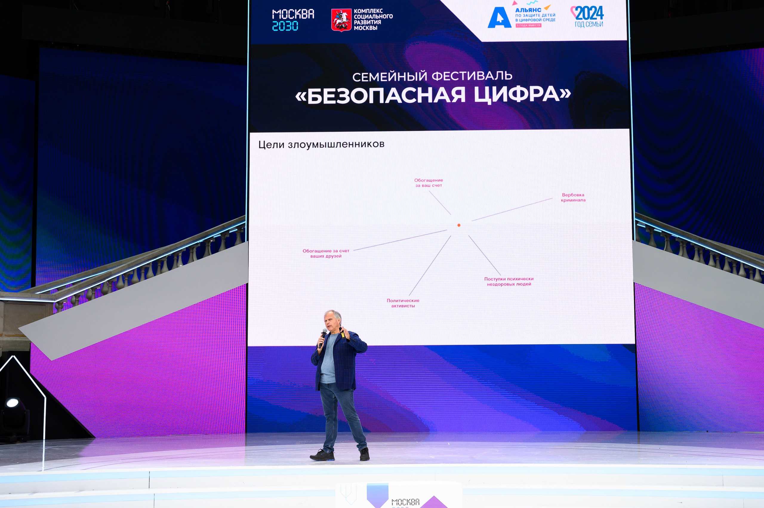 Семейный фестиваль «Безопасная цифра». Москва 2030. Репортажный и свадебный фотограф в Москве