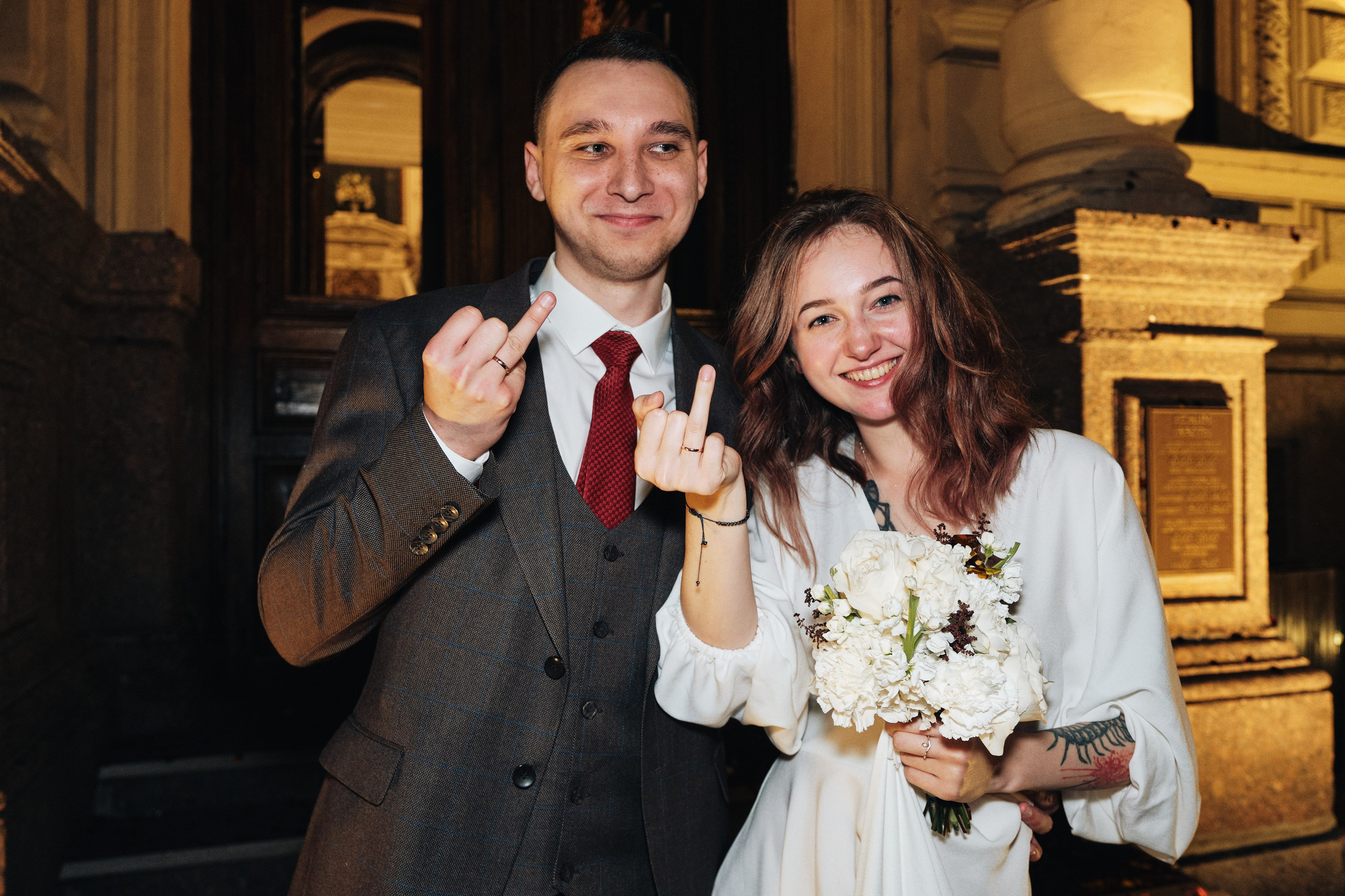 Фотосессия молодоженов в СПб