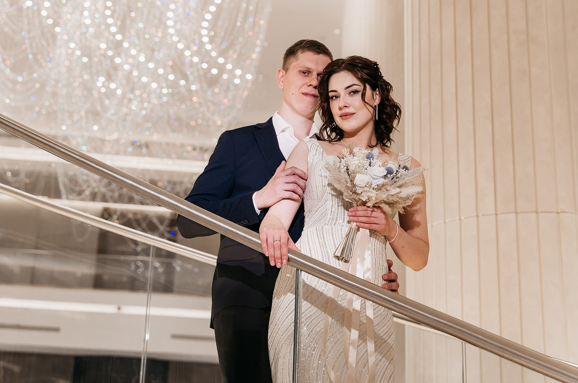 Денис и Екатерина ВДНХ. Свадебный фотограф в Дубне Алексей Фонарёв