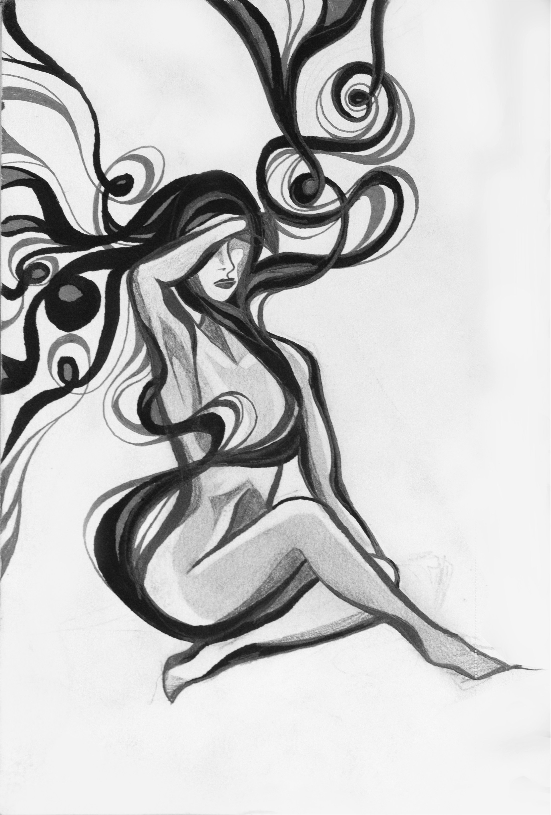 Графика. Художница Маргарита Гусак