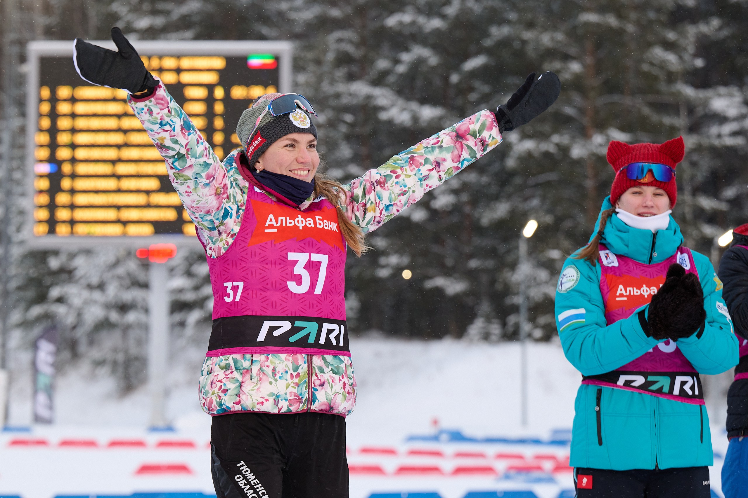 Ижевская Винтовка 55. Спринт. Женщины. Спортивный репортажный фотограф в Ижевске Сергей Мерзляков