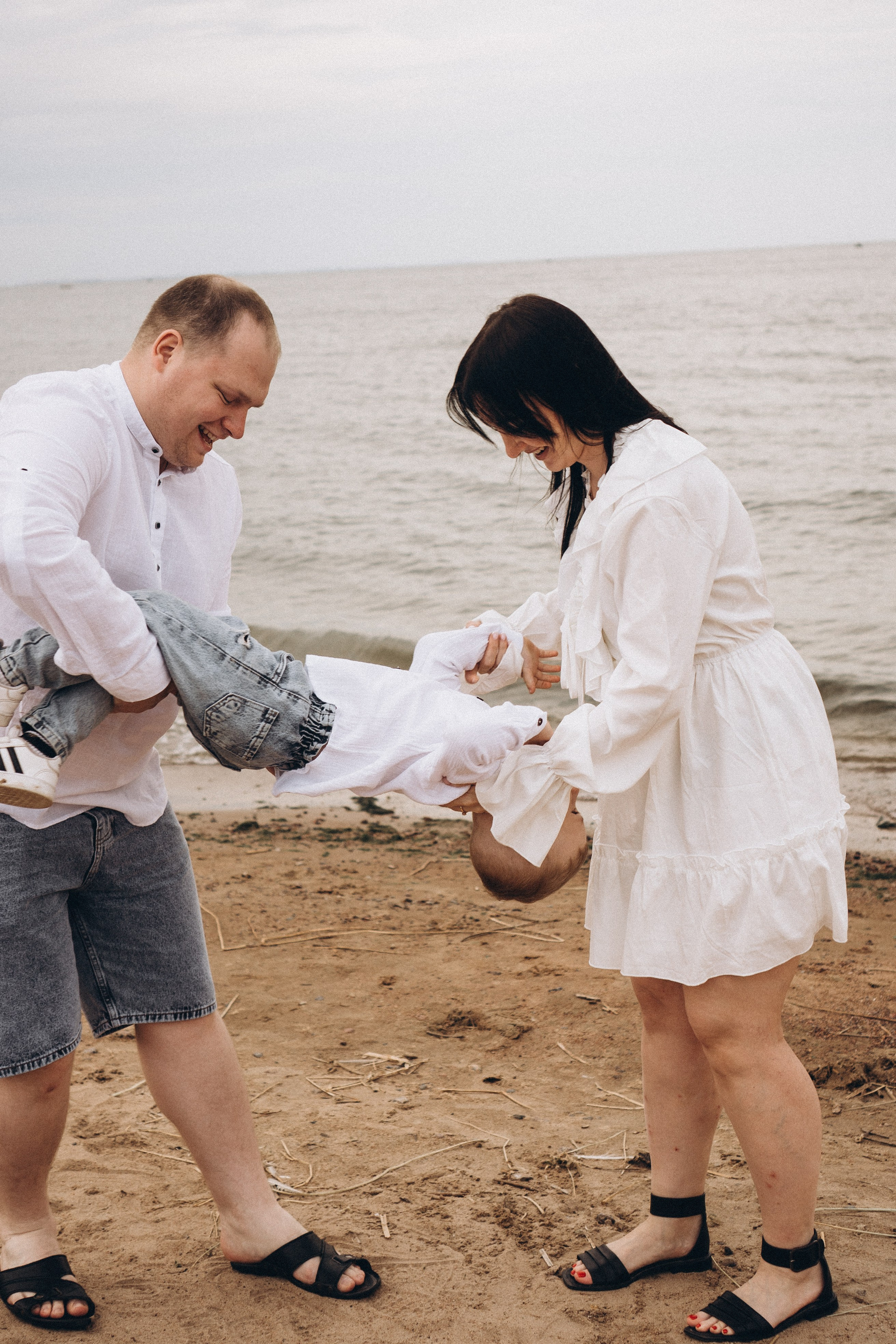 Семейная история на берегу залива. Профессиональный фотограф, Санкт-Петербург — Виктория Богомолова