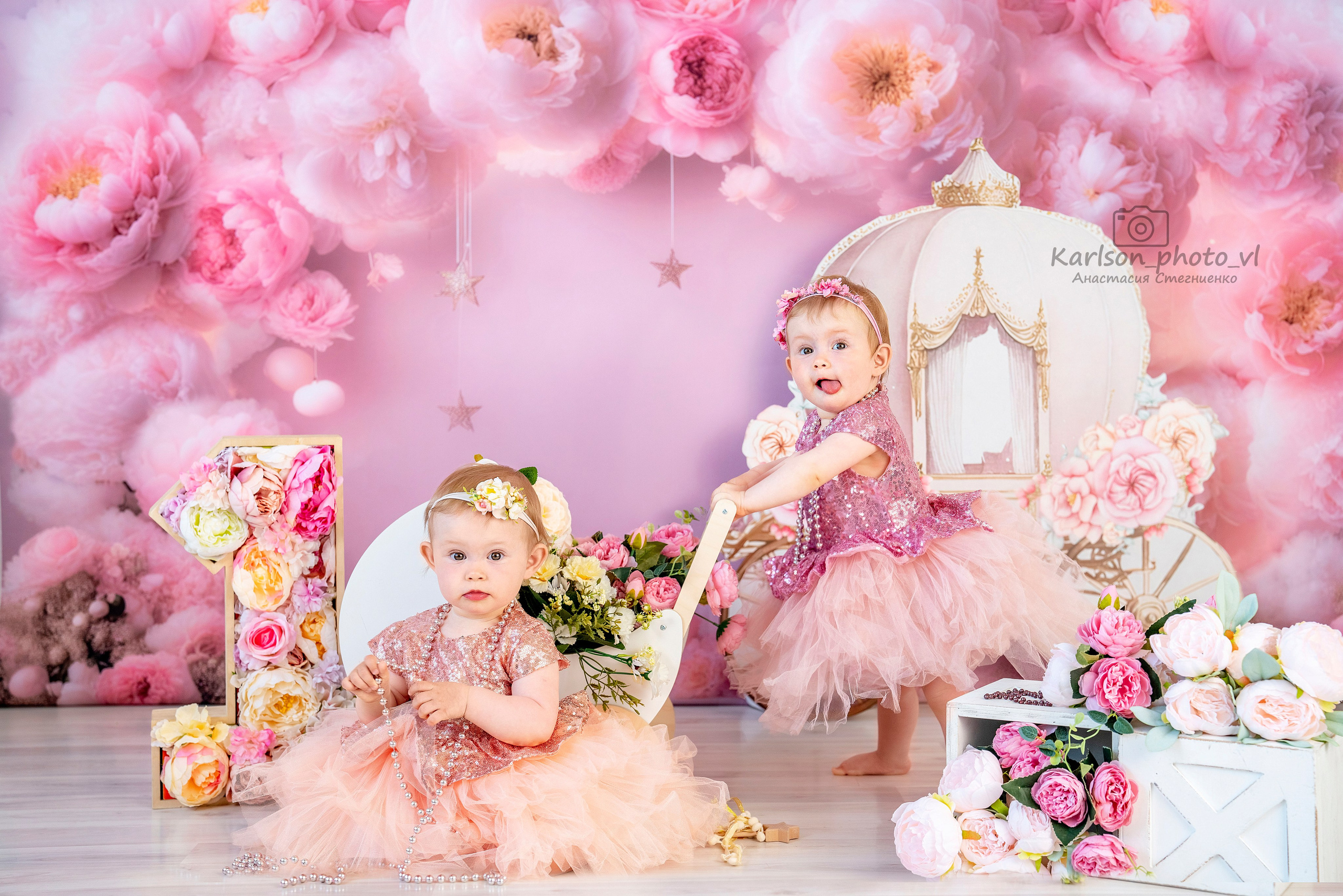 Двойняшки. Детский и семейный фотограф в Москве Анастасия Стегниенко